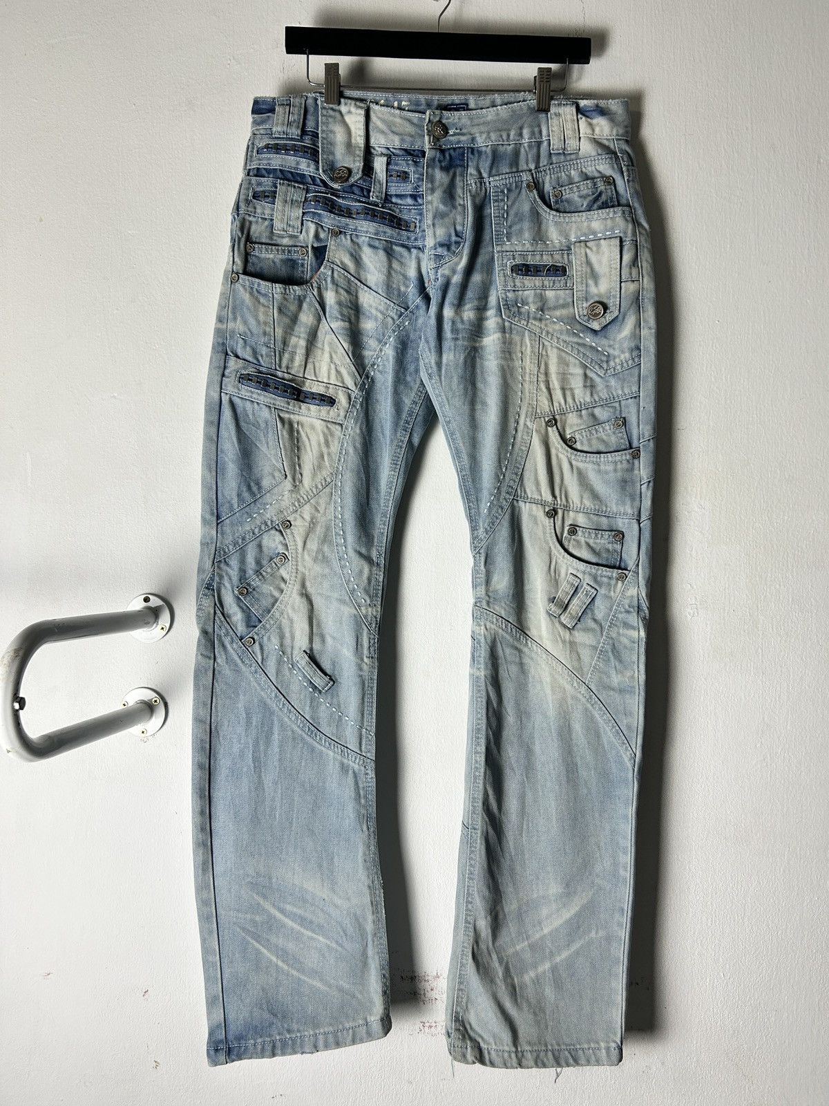 Blue Jeans Rag Famous Denim Multipocket Japan Style