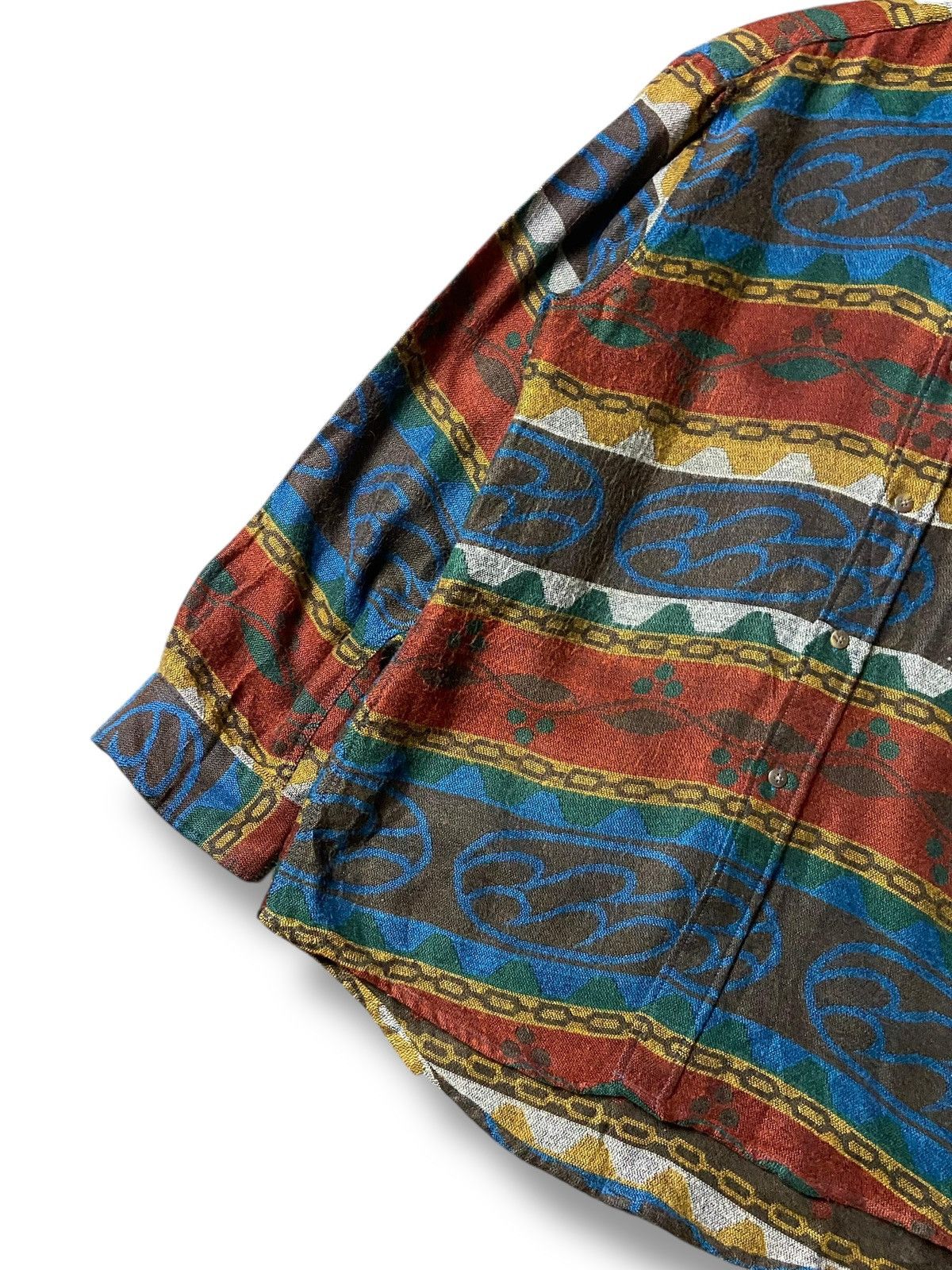 Japanese Brand × Vintage ROYAL POLO Sports Club Abstract Button up Shirt (125) Size US M / EU 48-50 / 2 - 2 Thumbnail