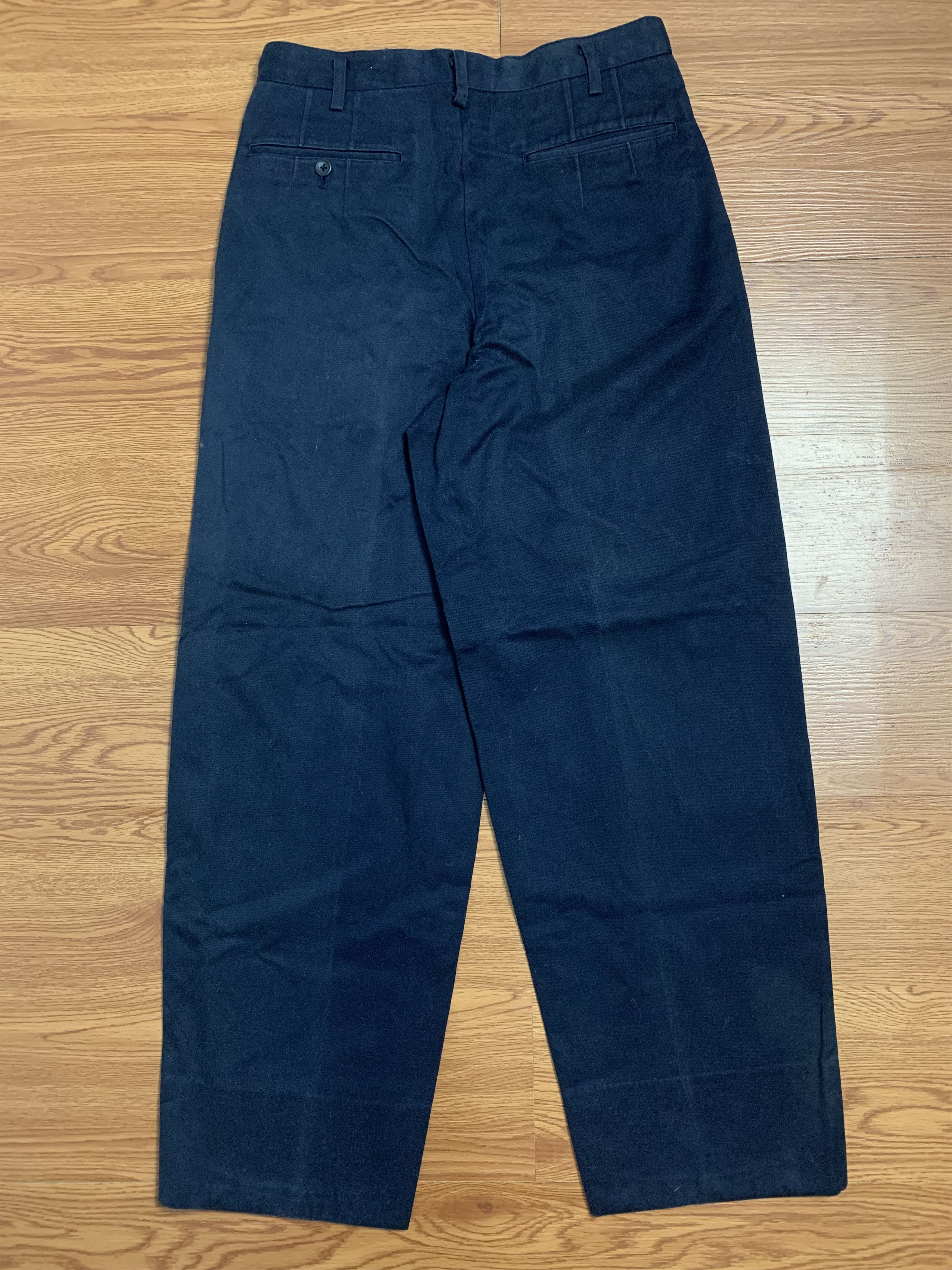 Yohji Yamamoto Vintage Yohji Yamamoto Pleated Wide Pants Size US 28 / EU 44 - 5 Thumbnail