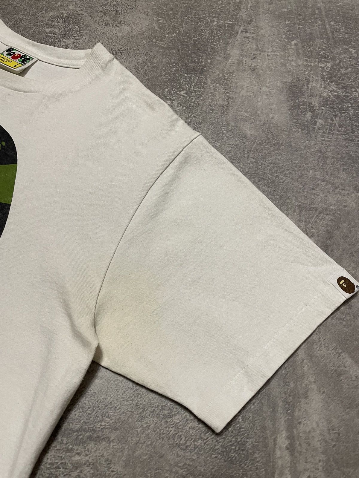 Bape Splinter Camo Big Ape Head Tee Size US L / EU 52-54 / 3 - 7 Thumbnail