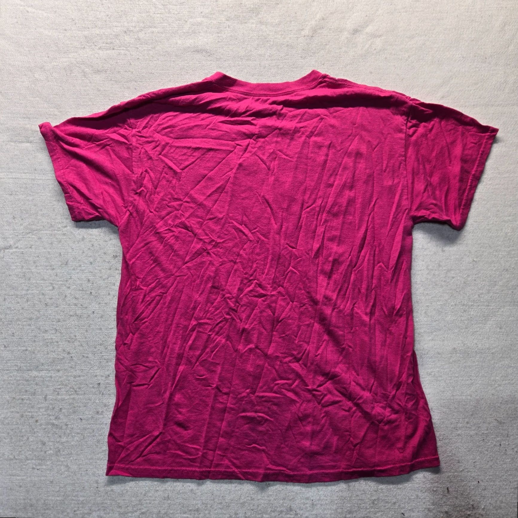 Gildan Gildan NY New York Shirt Mens Womens Size L Pink Short Sleeve Adult Large T-Shirt Crew Neck Logo Knit Cotton All Seasons Regular Size L / US 10 / IT 46 - 6 Thumbnail