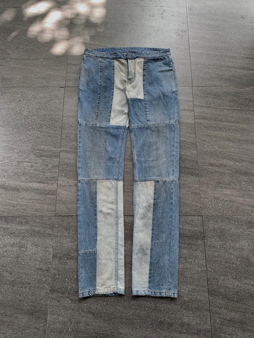 Maison Margiela FREE TAX! Patchworked Slim Denim Jeans Size US 31 - 1 Thumbnail