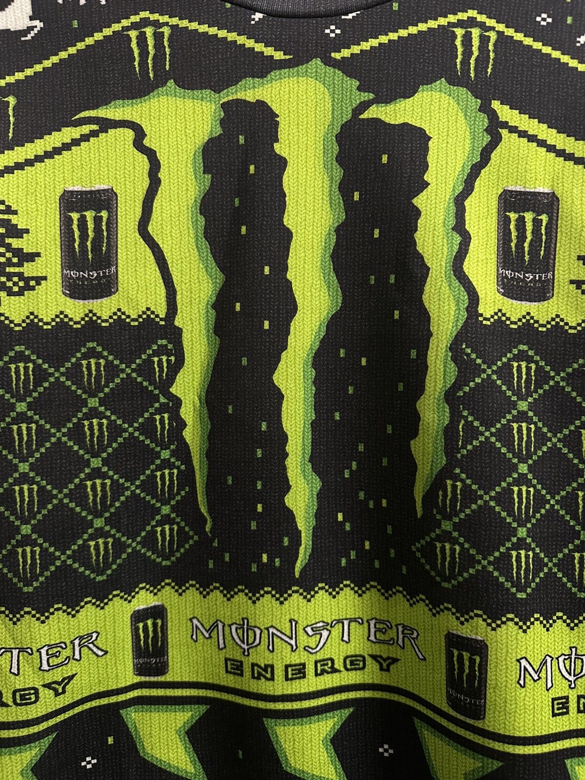 Other Rare Christmas Monster Energy Moto Racing Long-Sveeve Size US S / EU 44-46 / 1 - 2 Thumbnail