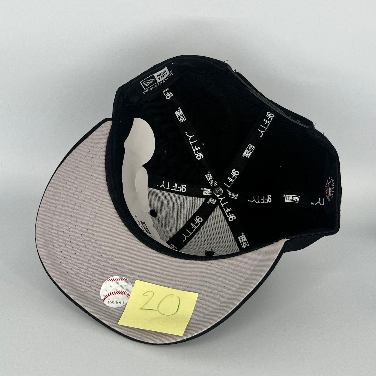 New Era Black Los Angeles Dodgers LA Overlap New Era MLB 9Fifty Size ONE SIZE - 4 Thumbnail