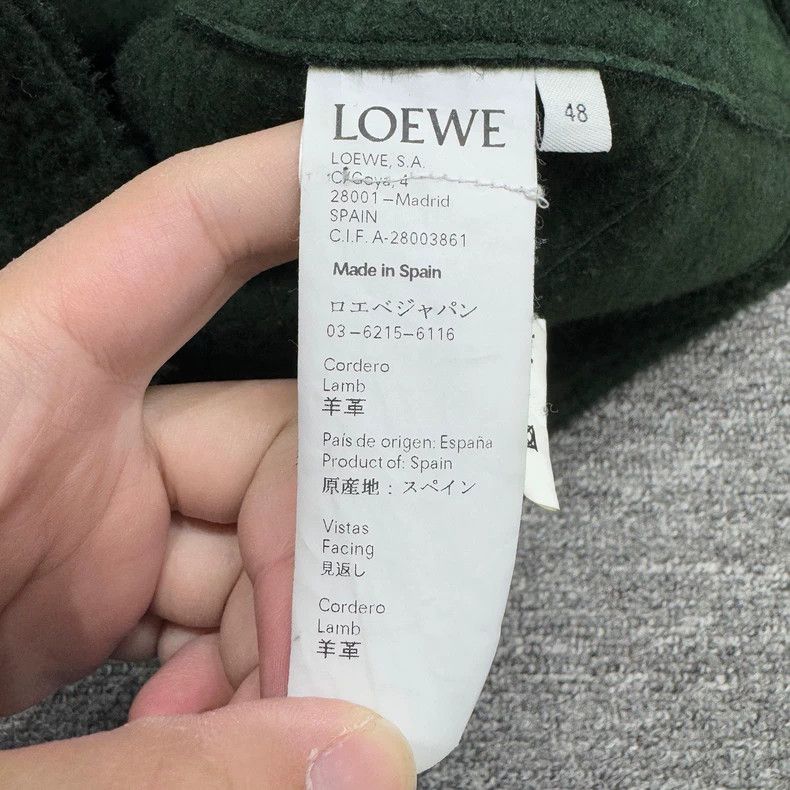 Loewe LOEWE Coat with fur and leather Size L / US 10 / IT 46 - 3 Thumbnail
