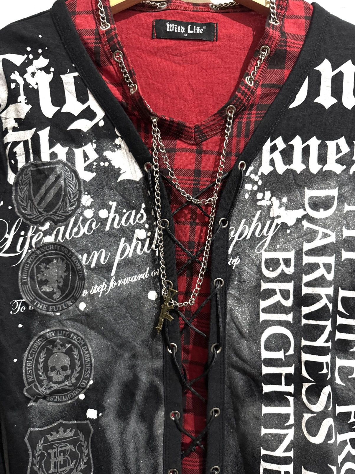 Hysteric Glamour Y2k Wild Life tribal double layer ifsixwasnine longsleeve Size US M / EU 48-50 / 2 - 6 Thumbnail