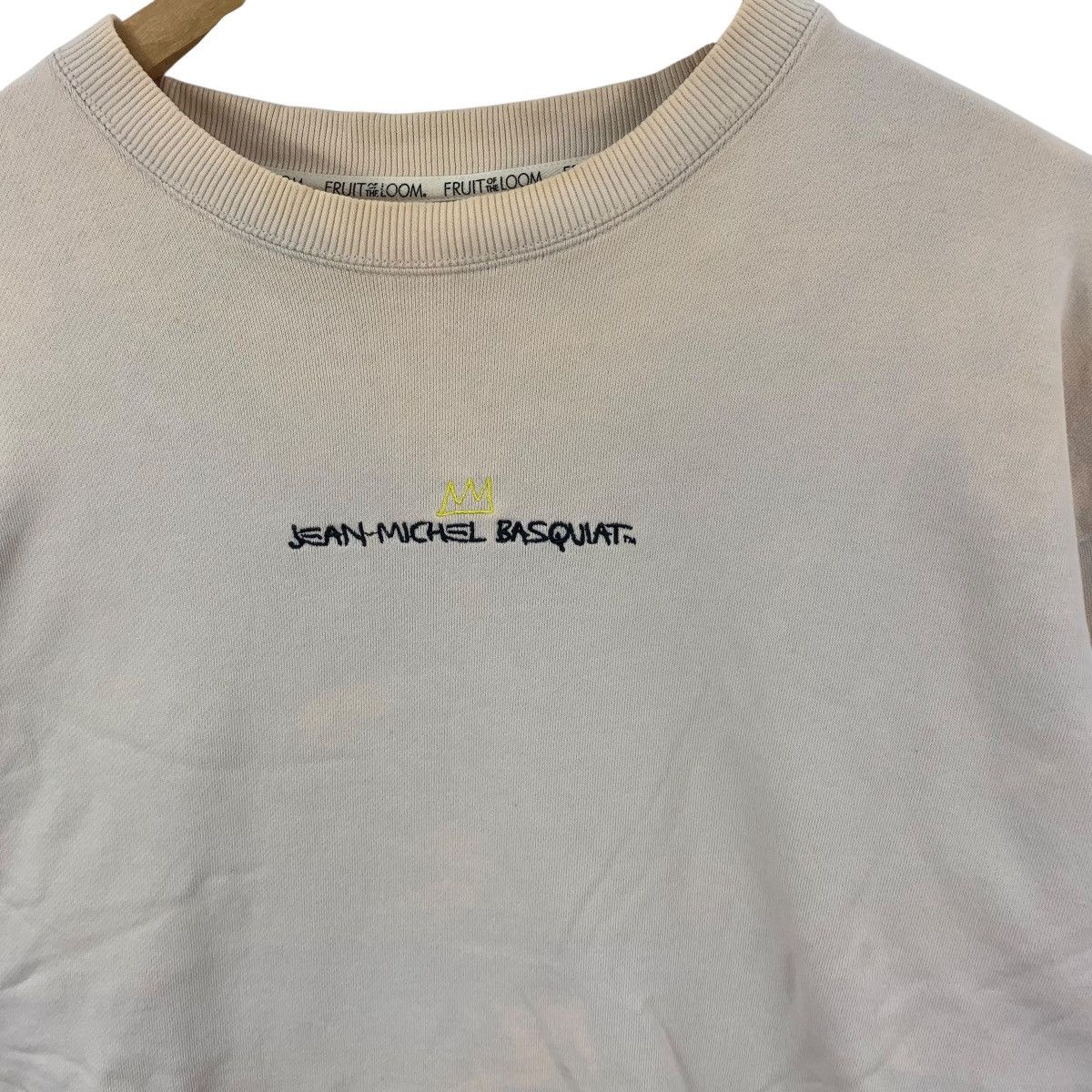 Jean-Michel Basquiat Vintage JEAN MICHEL BASQUIAT Dos Cabezas Thrashed Sweatshirt Size US L / EU 52-54 / 3 - 6 Thumbnail