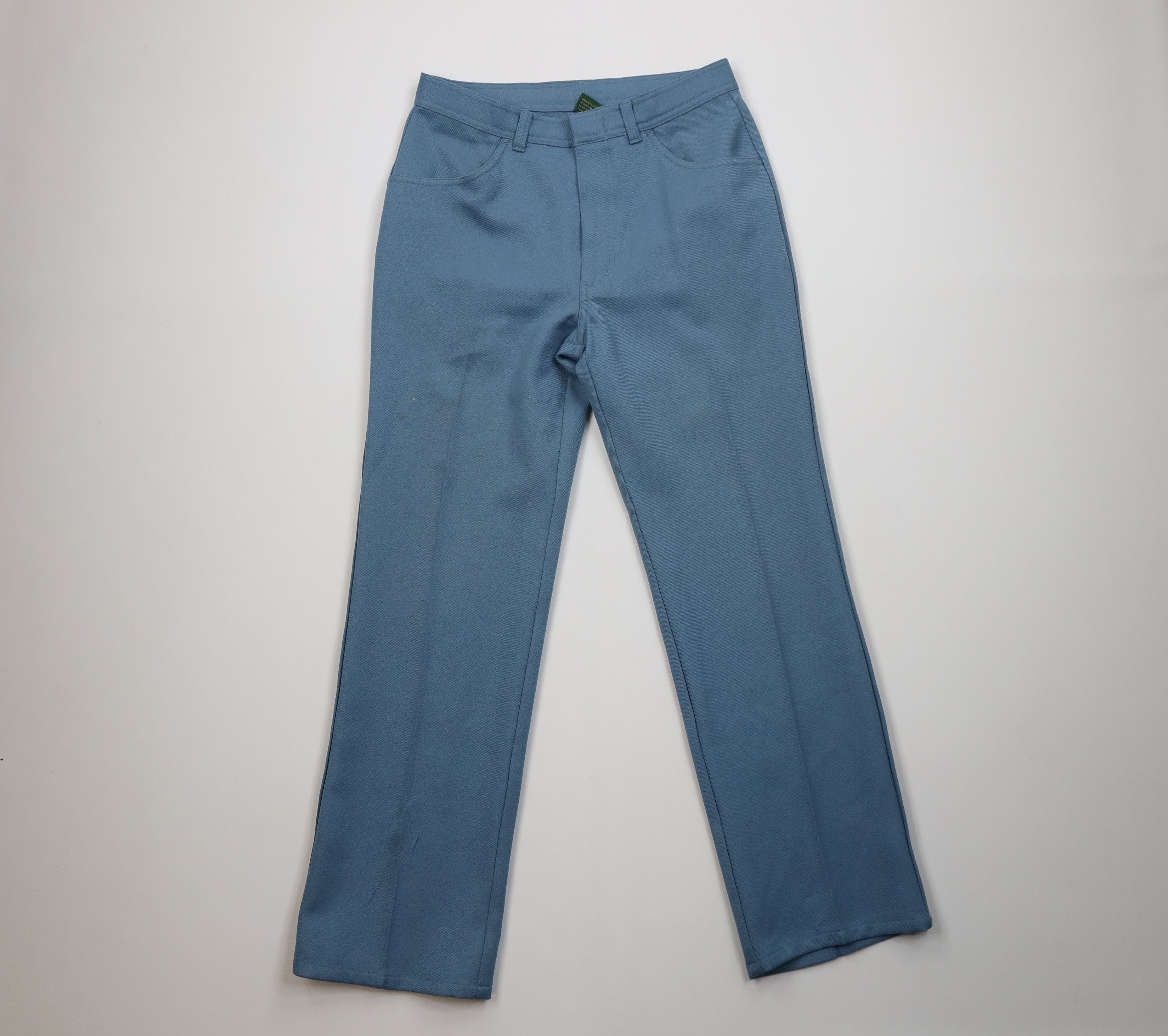 Vintage Vintage 90s Streetwear Knit Flared Wide Leg Chino Pants Size US 32 / EU 48 - 1 Thumbnail