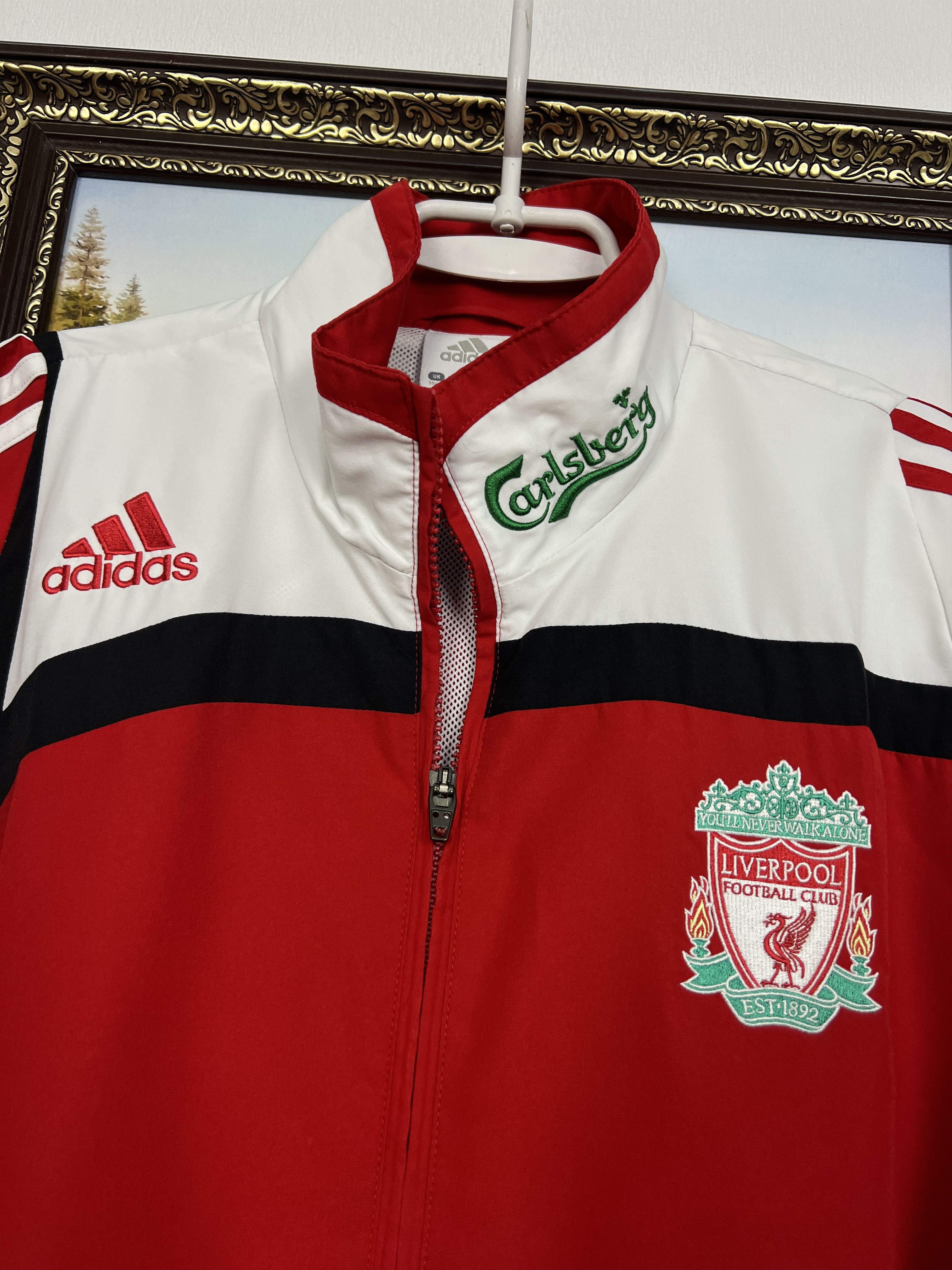 Adidas Liverpool Football Set Soccer Suit Jacket Pants Rare Size US M / EU 48-50 / 2 - 3 Thumbnail