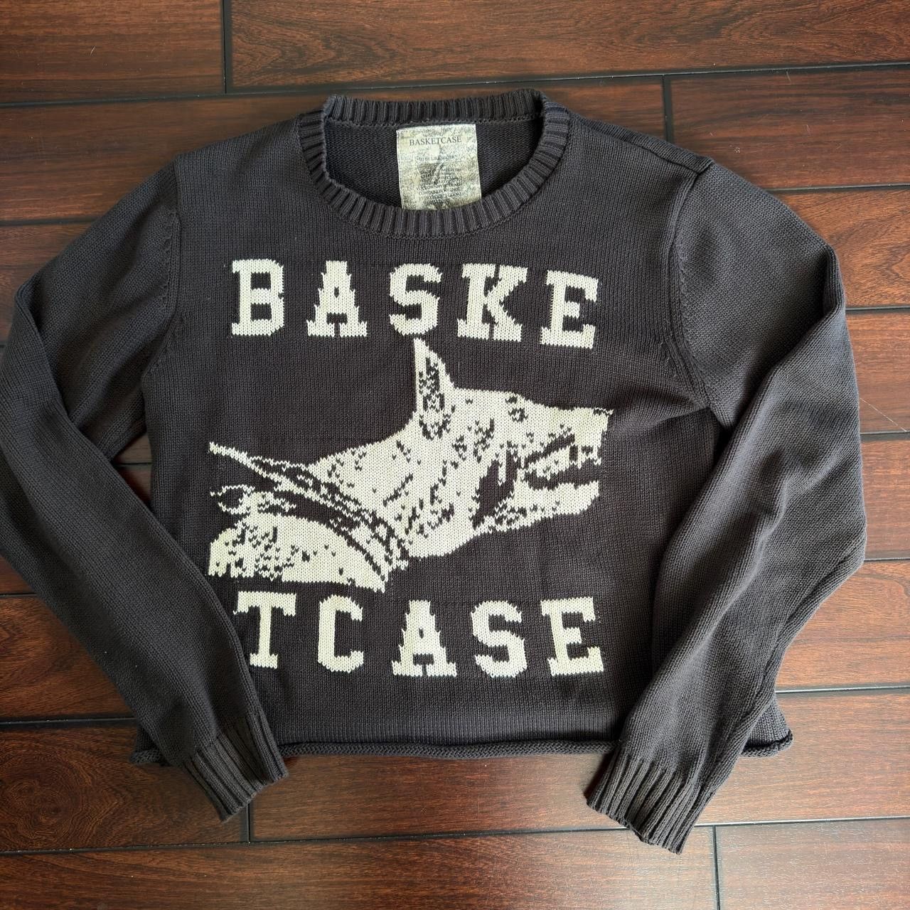 basketcase gallery Basketcase Gallery Raw College Knit Sweater