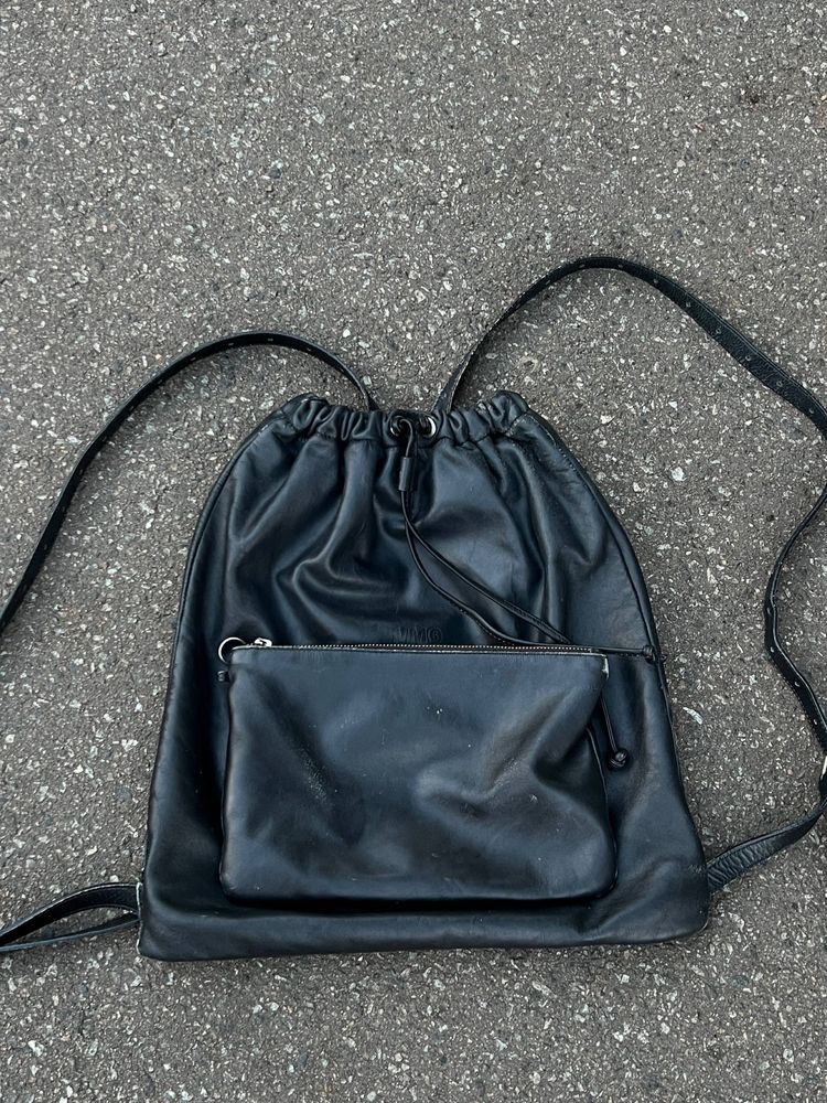 Maison Margiela Maison Margiela MM6 Pocket Magnet Leather Backpack Size ONE SIZE - 2 Thumbnail