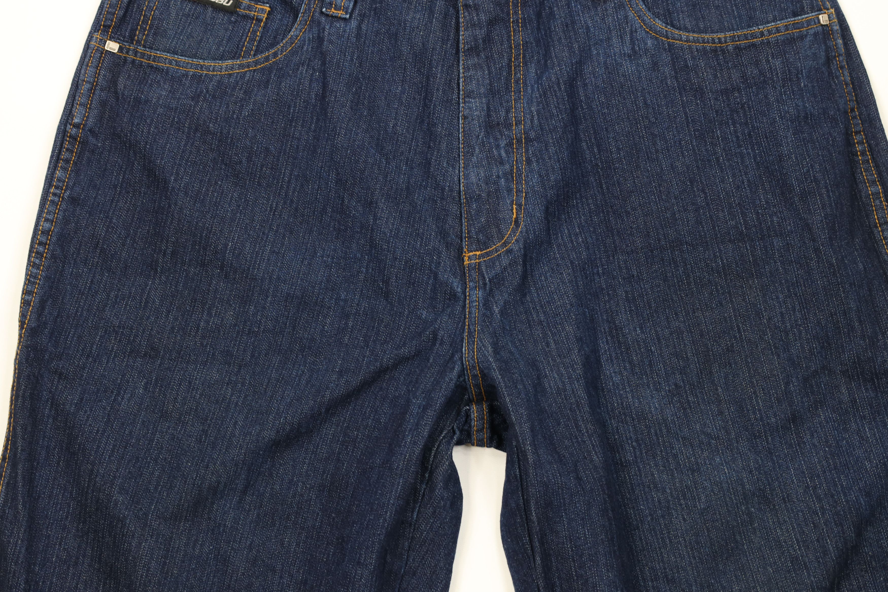 Fubu Vintage 90s Y2K FUBU Relaxed Fit Denim Jean Shorts Jorts Size US 38 / EU 54 - 3 Thumbnail