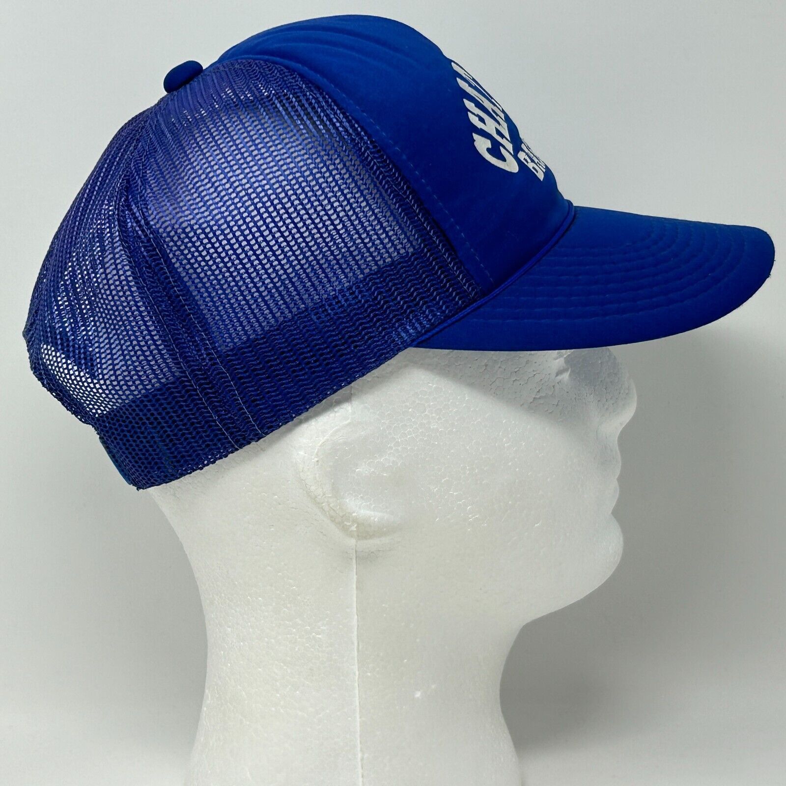 Vintage Vintage Chatsworth Baseball Trucker Hat Cap 80s Blue Size ONE SIZE - 8 Thumbnail
