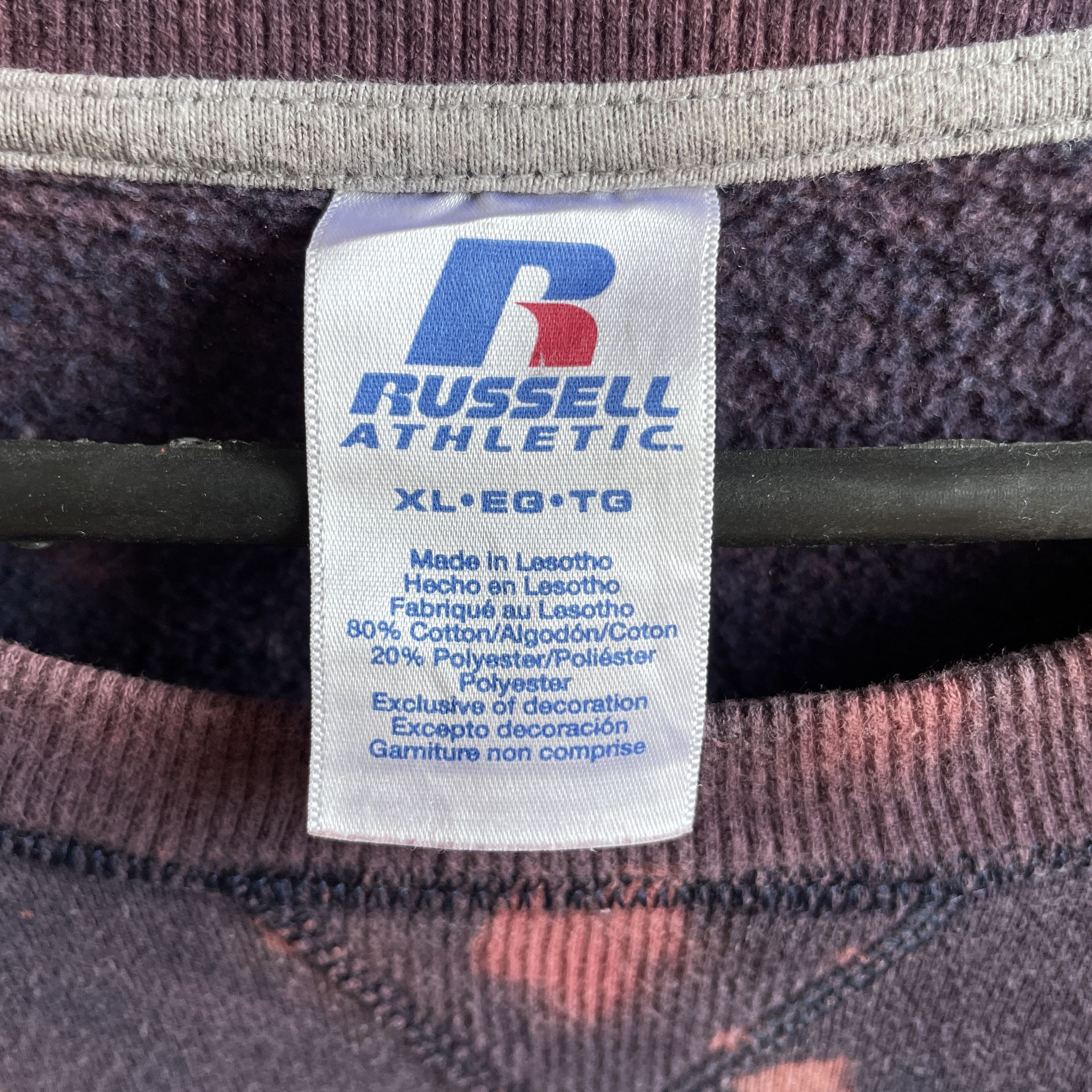 Russell Athletic Russell Athletic 2010 SEC Championship Tie Dye Sweatshirt Size US XL / EU 56 / 4 - 7 Thumbnail