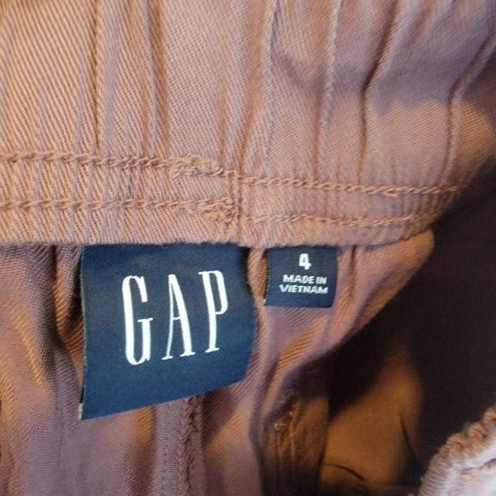 Gap ❤️GAP Womens Pant Sz 4 Tencel Lyocell Pull-On Slouchy Hi Ris Size 27" / US 4 / IT 40 - 4 Thumbnail