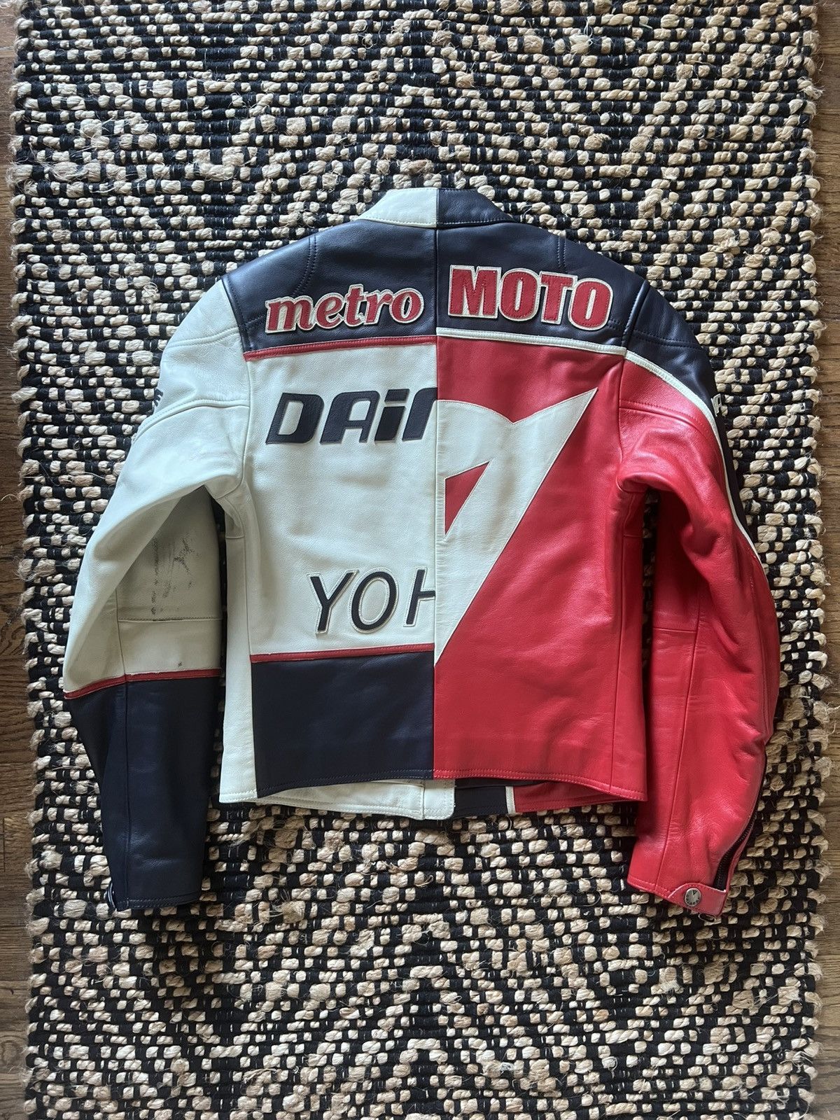 Y's for Men Y’s x Dainese AW04 “Split” Moto Leather Jacket Size US XS / EU 42 / 0 - 2 Thumbnail