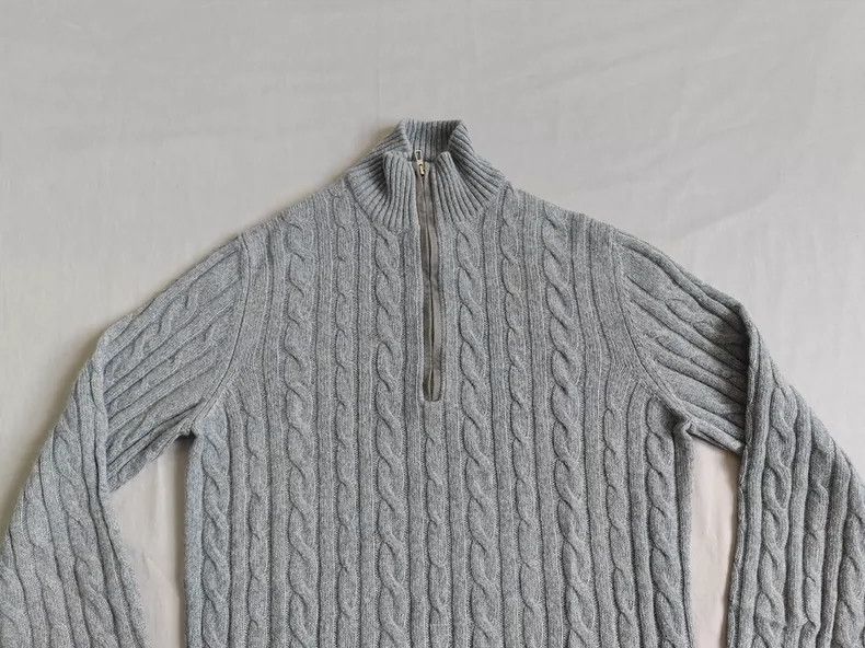 Loro Piana LORO PIANA size46 Small cashmere half high collar knit swea Size US S / EU 44-46 / 1 - 3 Thumbnail