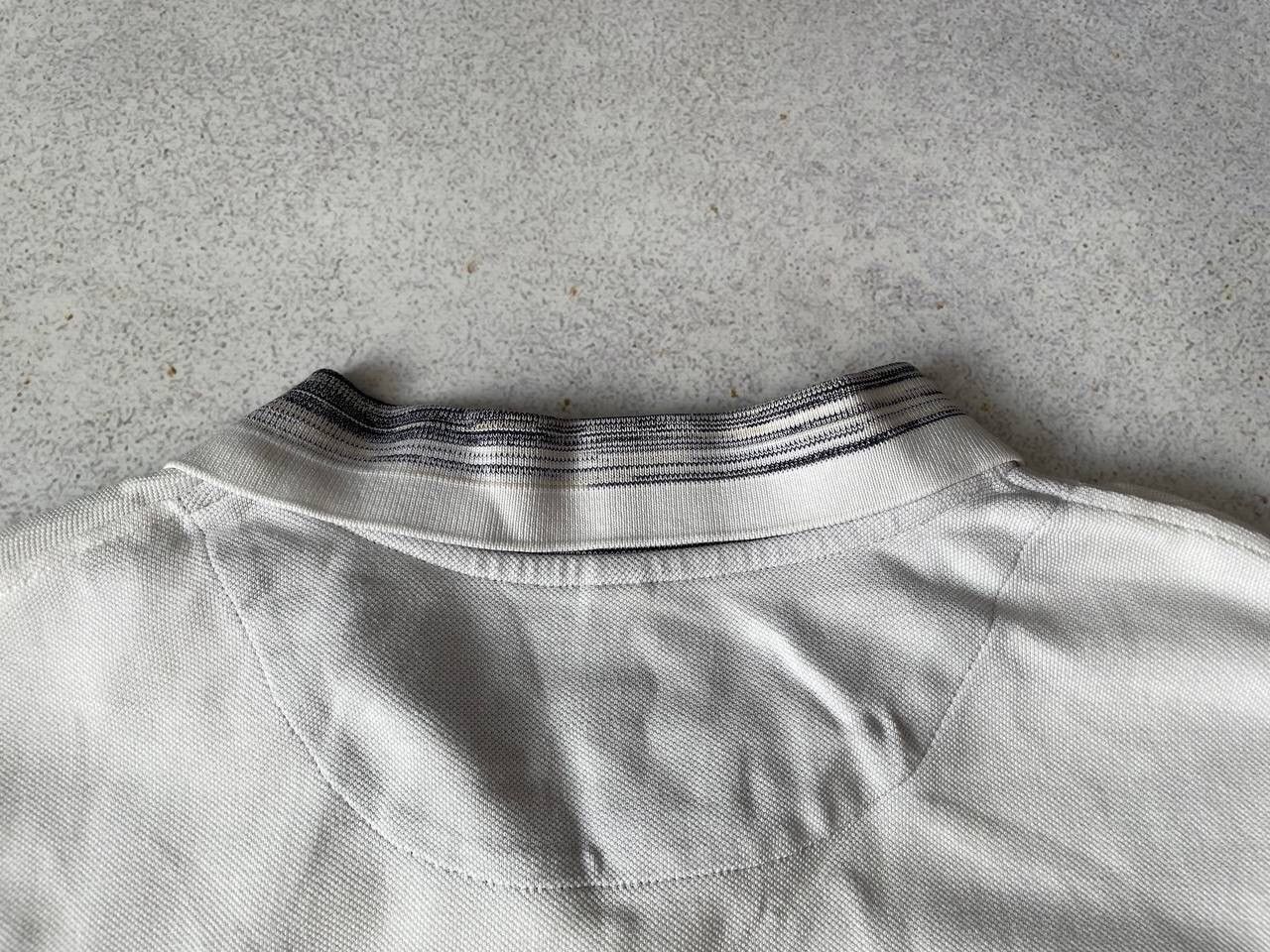 Missoni × Vintage Vintage Missoni White Basic Luxury Polo Y2K Rare Item Size US L / EU 52-54 / 3 - 5 Thumbnail