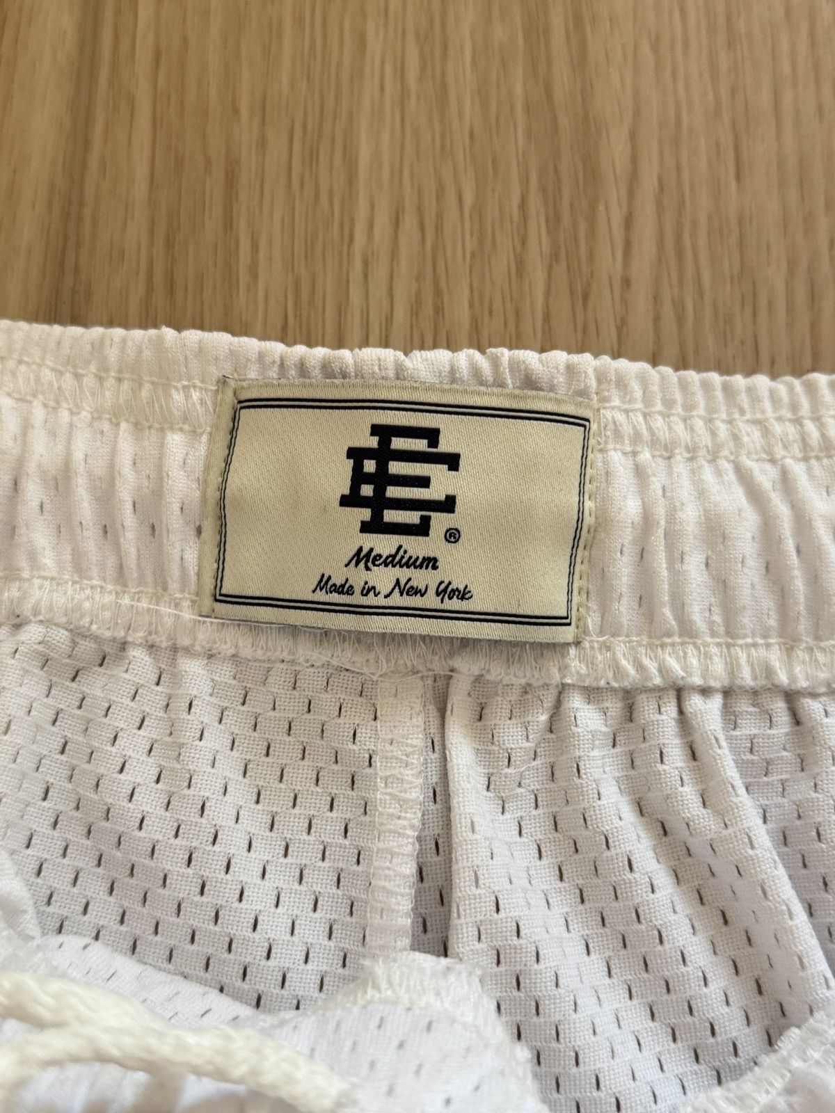 Eric Emanuel EE Basic Shorts White Silver Size M Size US 30 / EU 46 - 4 Thumbnail