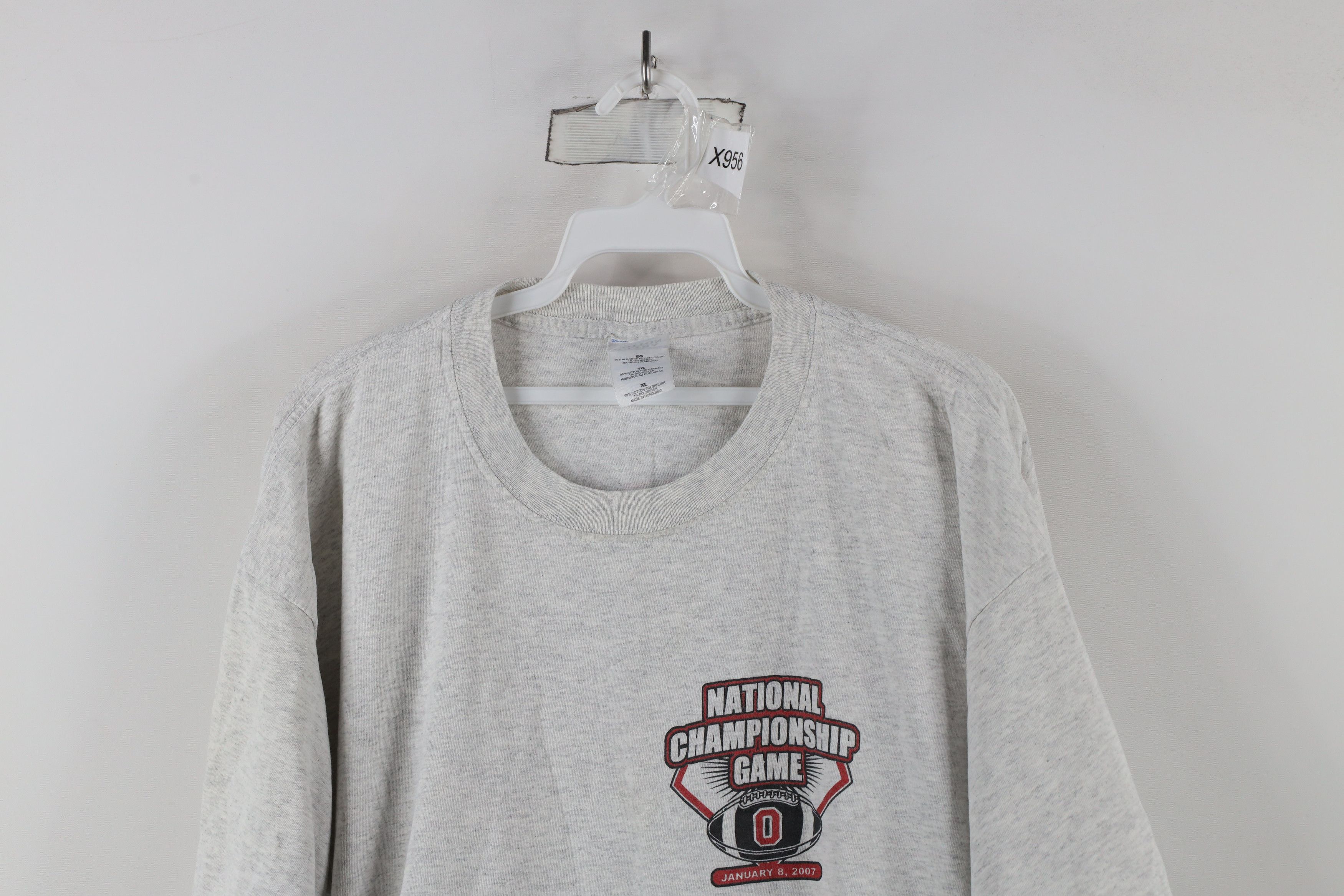 Vintage Vintage Y2K Championship Ohio State Football T-Shirt Gray Size US XL / EU 56 / 4 - 2 Thumbnail
