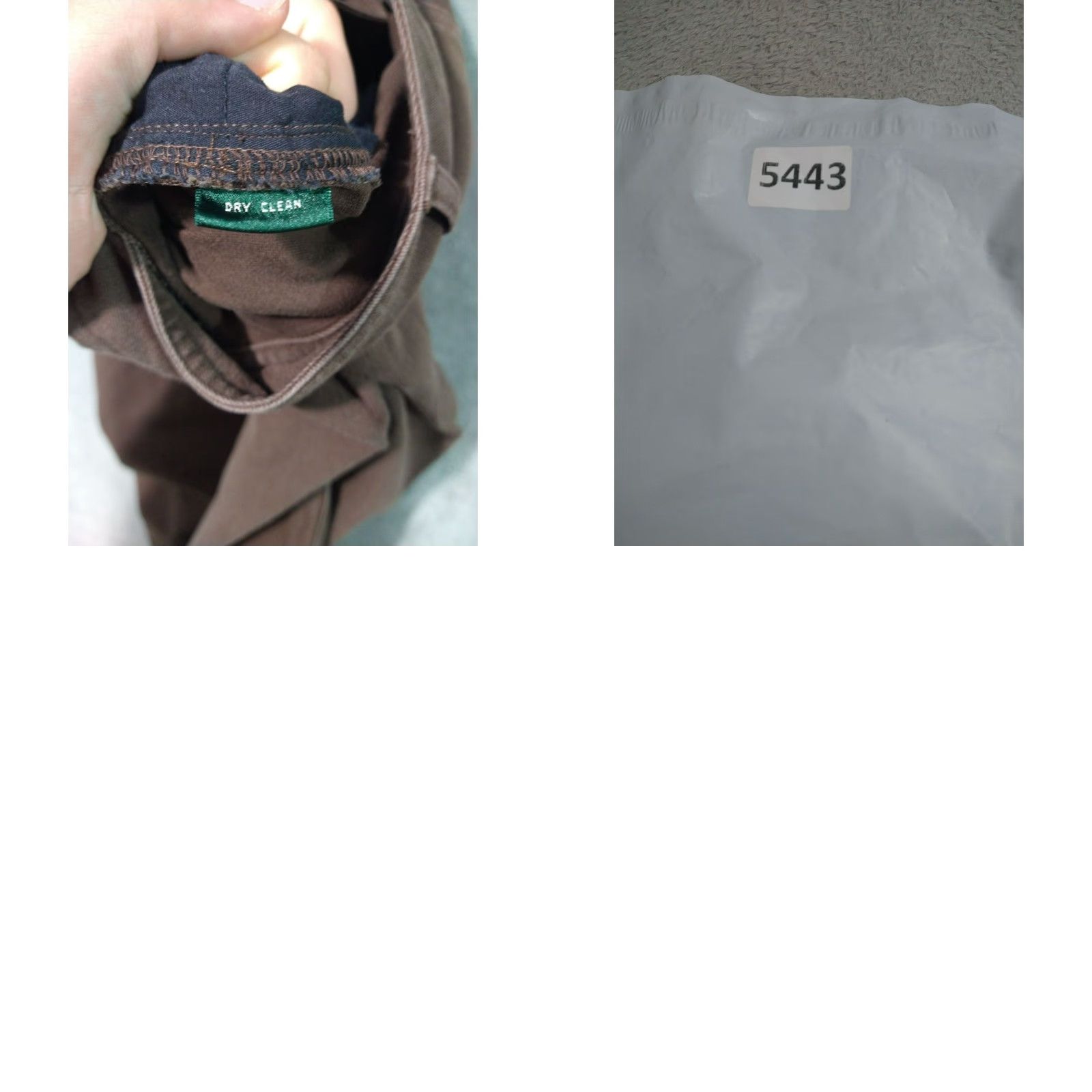 Ralph Lauren Ralph Lauren Pants Womens 12 Chino Straight Leg Flat Front High Rise Twill Brown Cotton 90s City Preppy Size 34" / US 12 / IT 48 - 8 Thumbnail