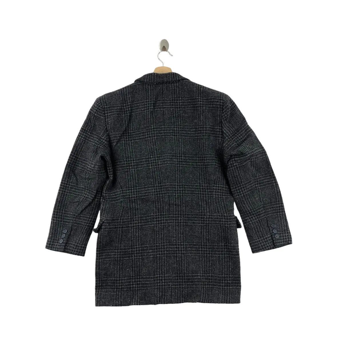 Vintage Vtg AZUR FEMME JAPAN Peacoat Double Breasted Coat Blazer Size S / US 4 / IT 40 - 3 Thumbnail