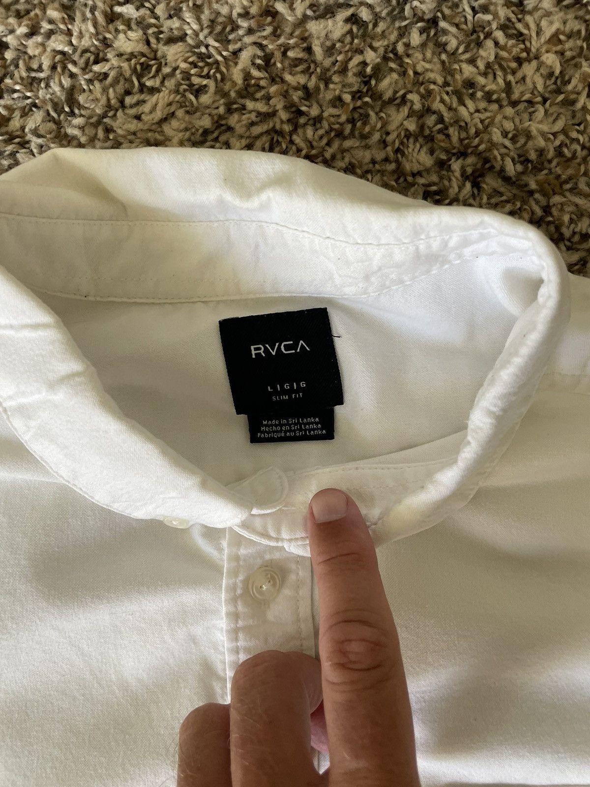 RVCA RVCA mens slim fit L button up Size US L / EU 52-54 / 3 - 3 Thumbnail