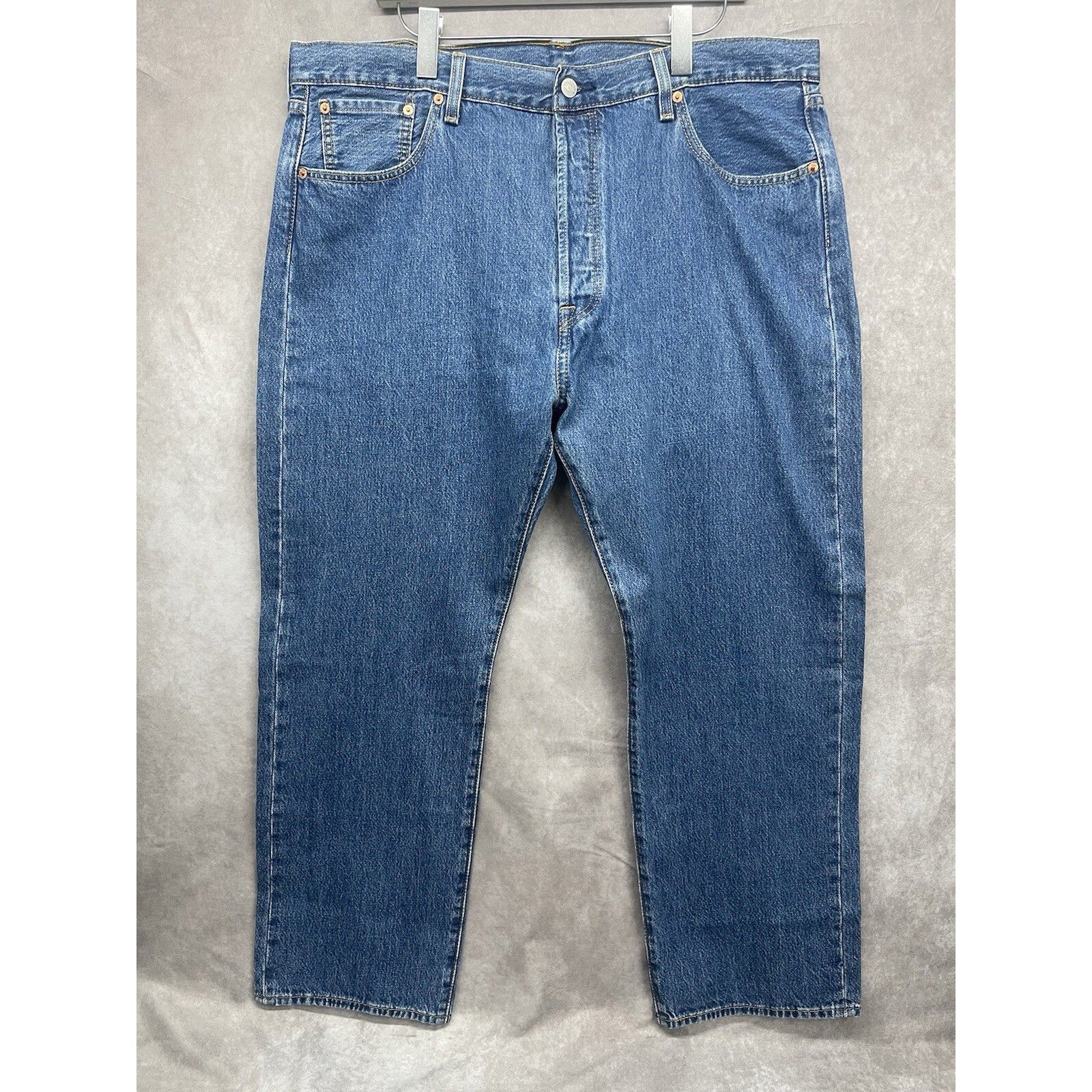 Levi's 90s Levi’s 501 Jeans Mens 40 X 29 WPL423 Button Fly Blue Li Size US 40 / EU 56 - 3 Thumbnail
