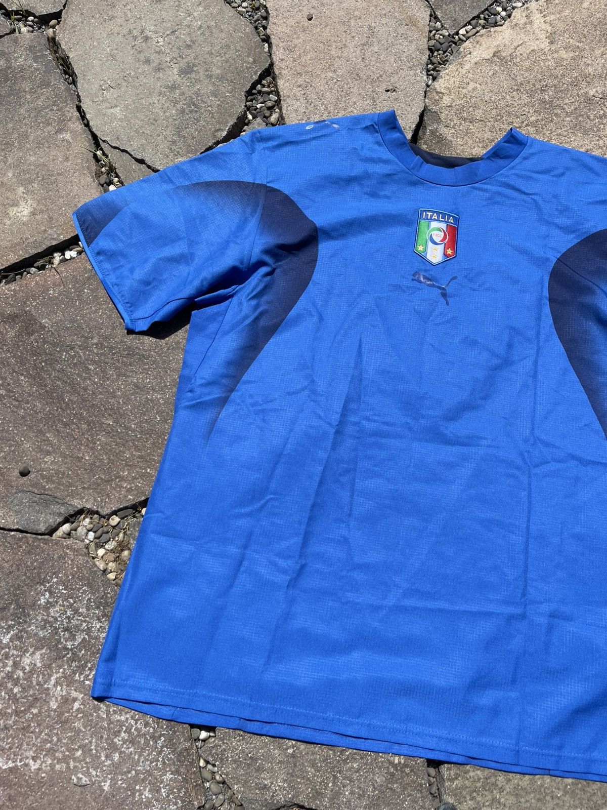 Neil Barrett × Puma 2006 Puma Italy Vintage soccer jersey trikot light Italia Size US XL / EU 56 / 4 - 4 Thumbnail