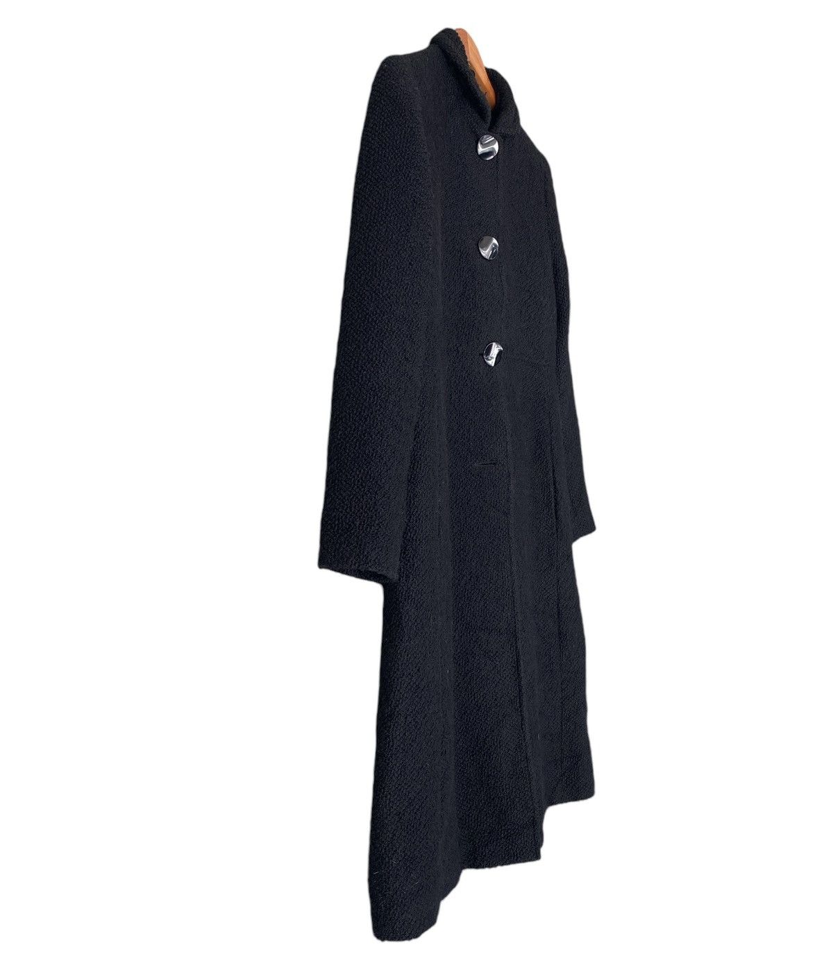 Giorgio Armani Archival Clothing Black EMPORIO ARMANI Button Parka Size S / US 4 / IT 40 - 7 Thumbnail