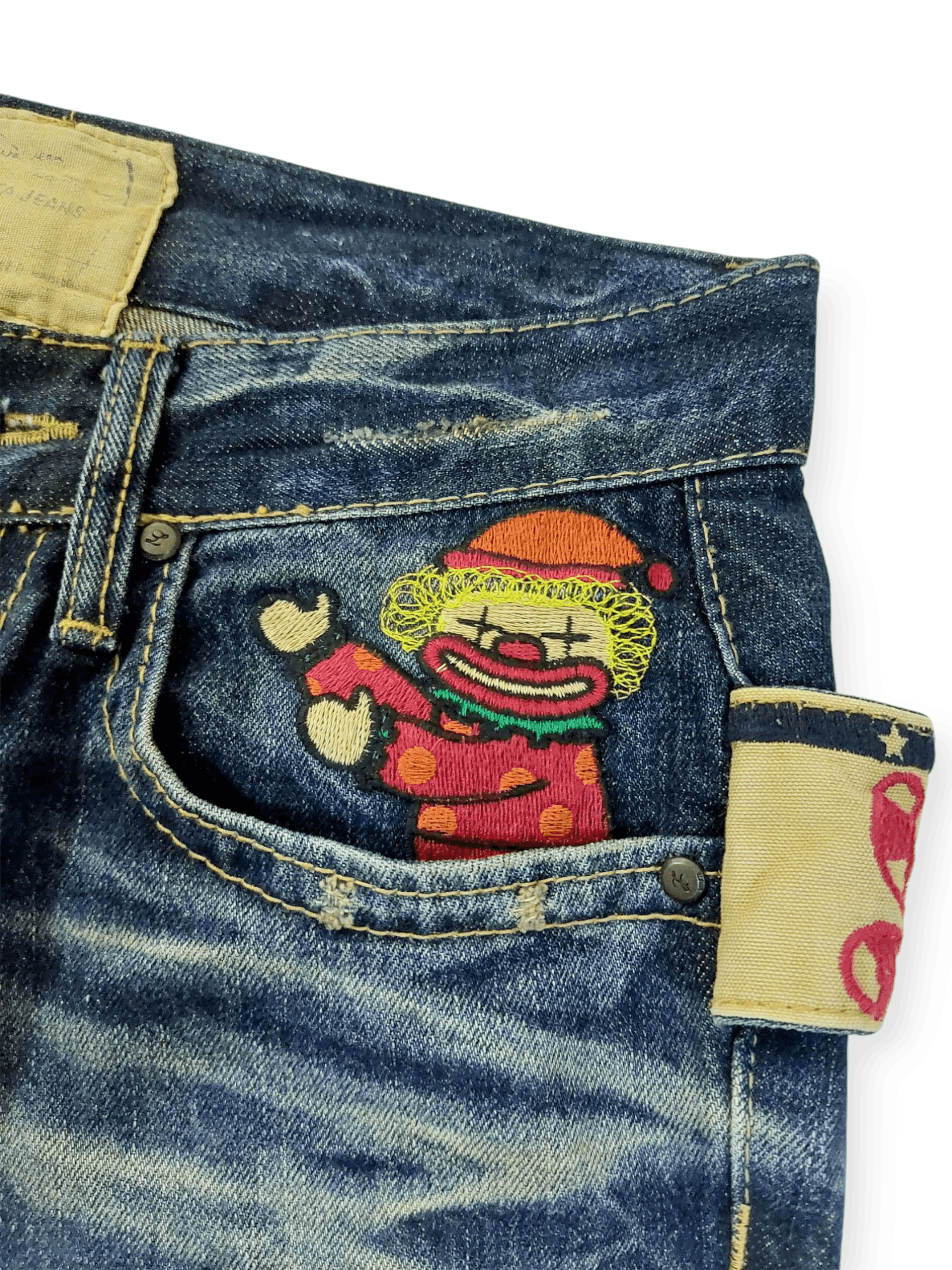 Vintage Rare🔥Yoshitomo Nara x Lolita Exotic Vintage Denim Size US 29 - 7 Thumbnail