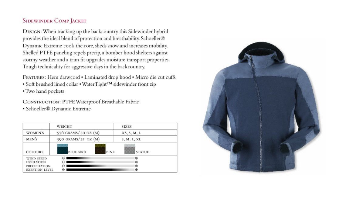 Arc'Teryx × Streetwear × Vintage Vintage 00s Arcteryx Sidewinder Comp Jacket  RARE Archival | Grailed