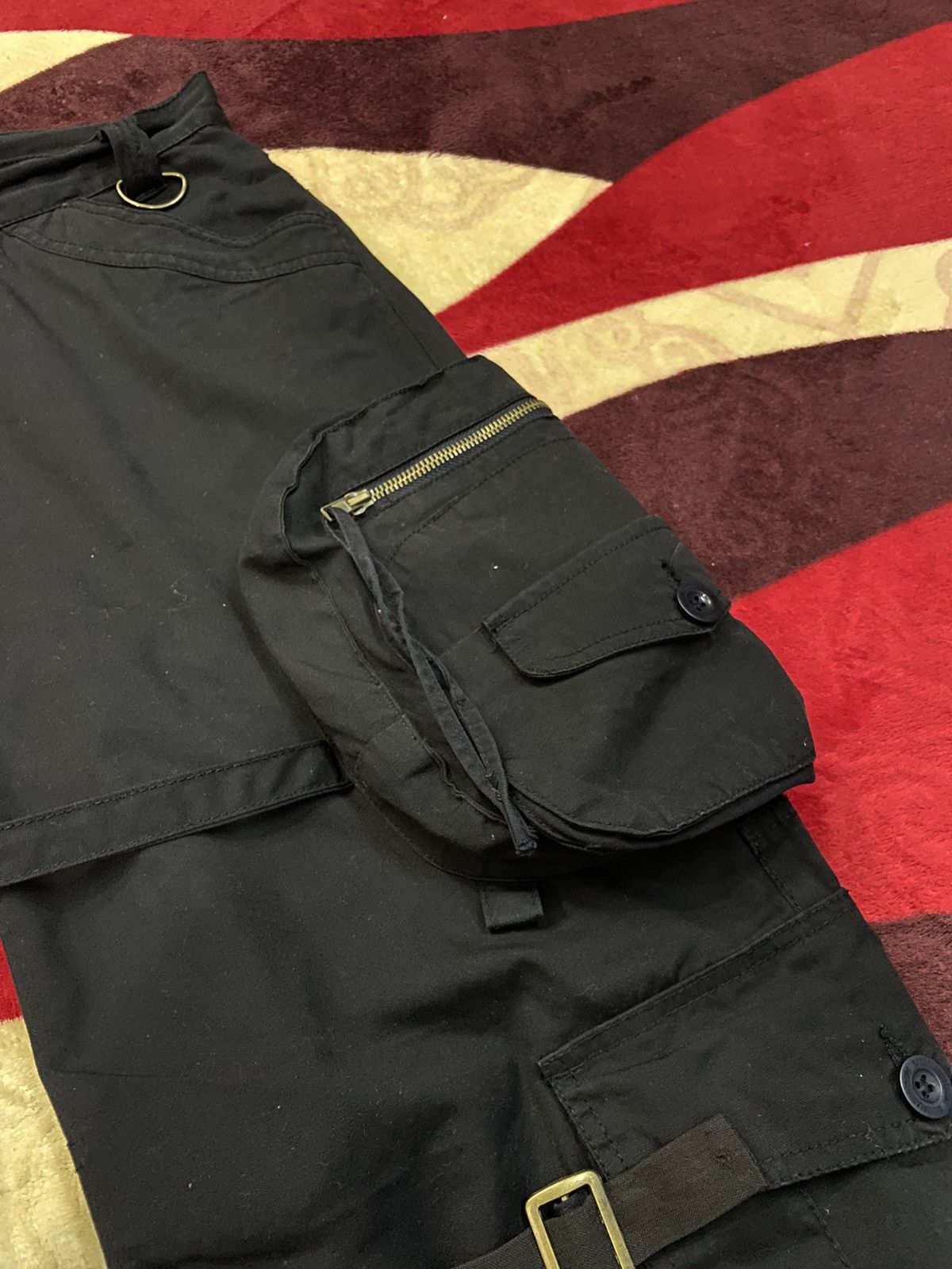 Japanese Brand Tactical Multipocket Bondage Pants (Action Lad Figure Inc) Size US 34 / EU 50 - 6 Thumbnail
