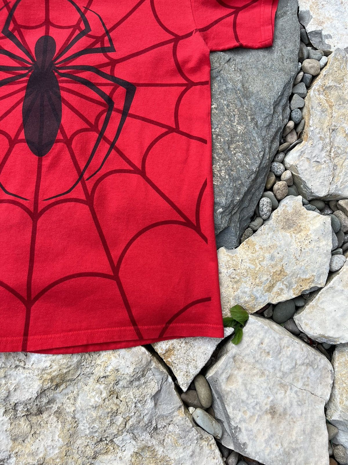Marvel Comics × Vintage Vintage Spider-Man y2k all over print tee t-shirt spyder web Size US M / EU 48-50 / 2 - 5 Thumbnail