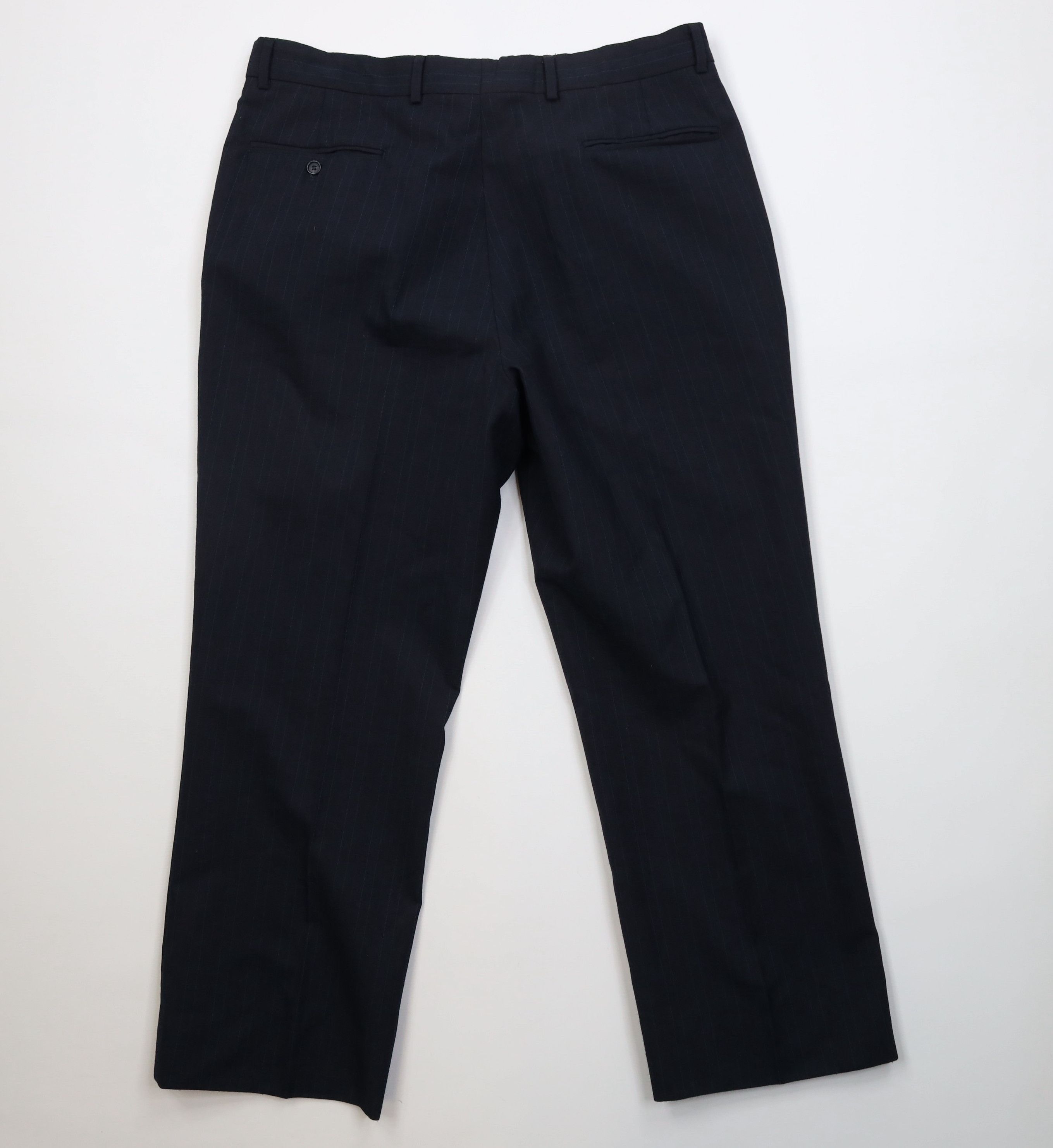 Vintage Vintage 70s Streetwear Knit Striped Wide Leg Chino Pants USA Size US 36 / EU 52 - 9 Thumbnail