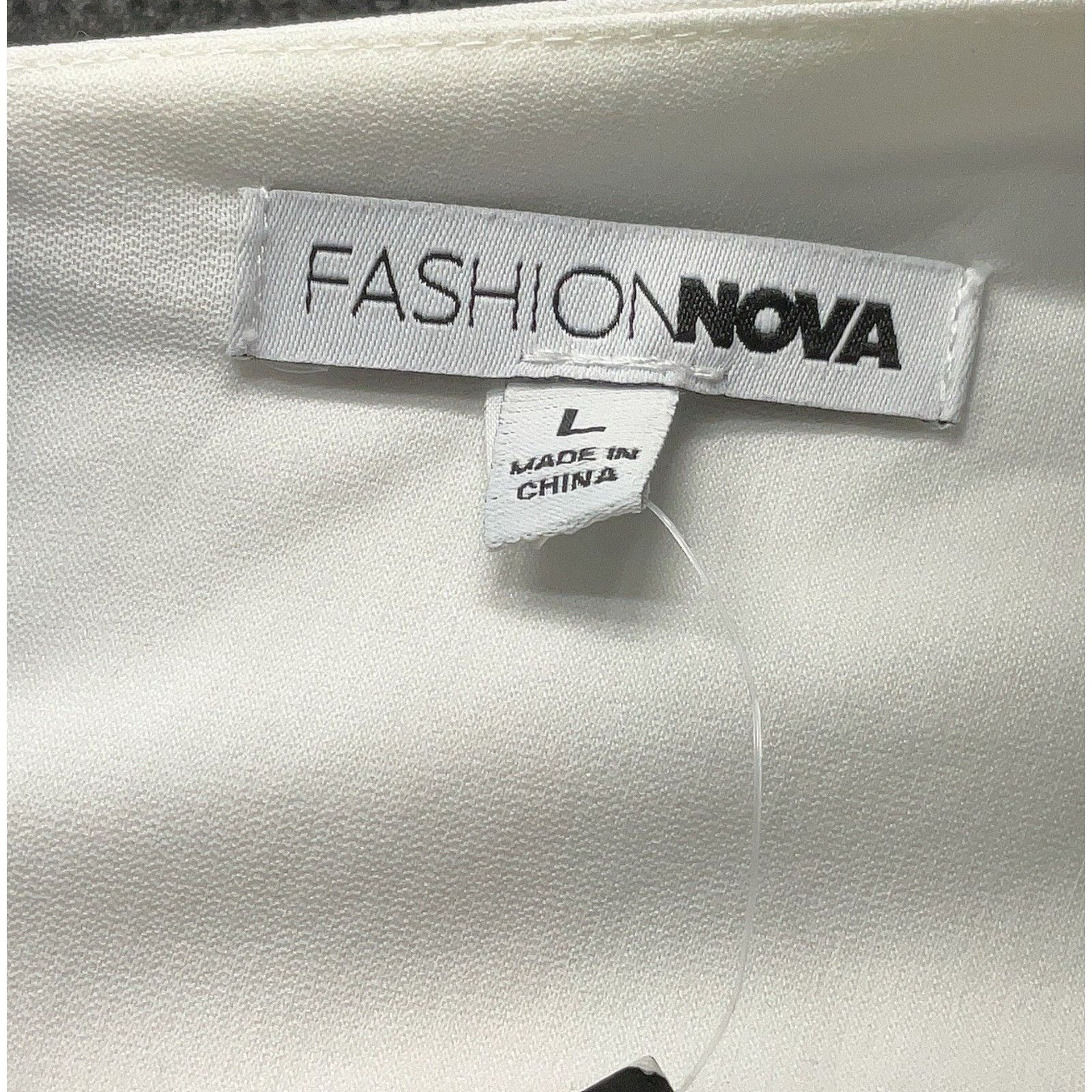 Designer fashion nova mini borrowed heart Rhinestone Fringe Mini L Size L / US 10 / IT 46 - 3 Thumbnail