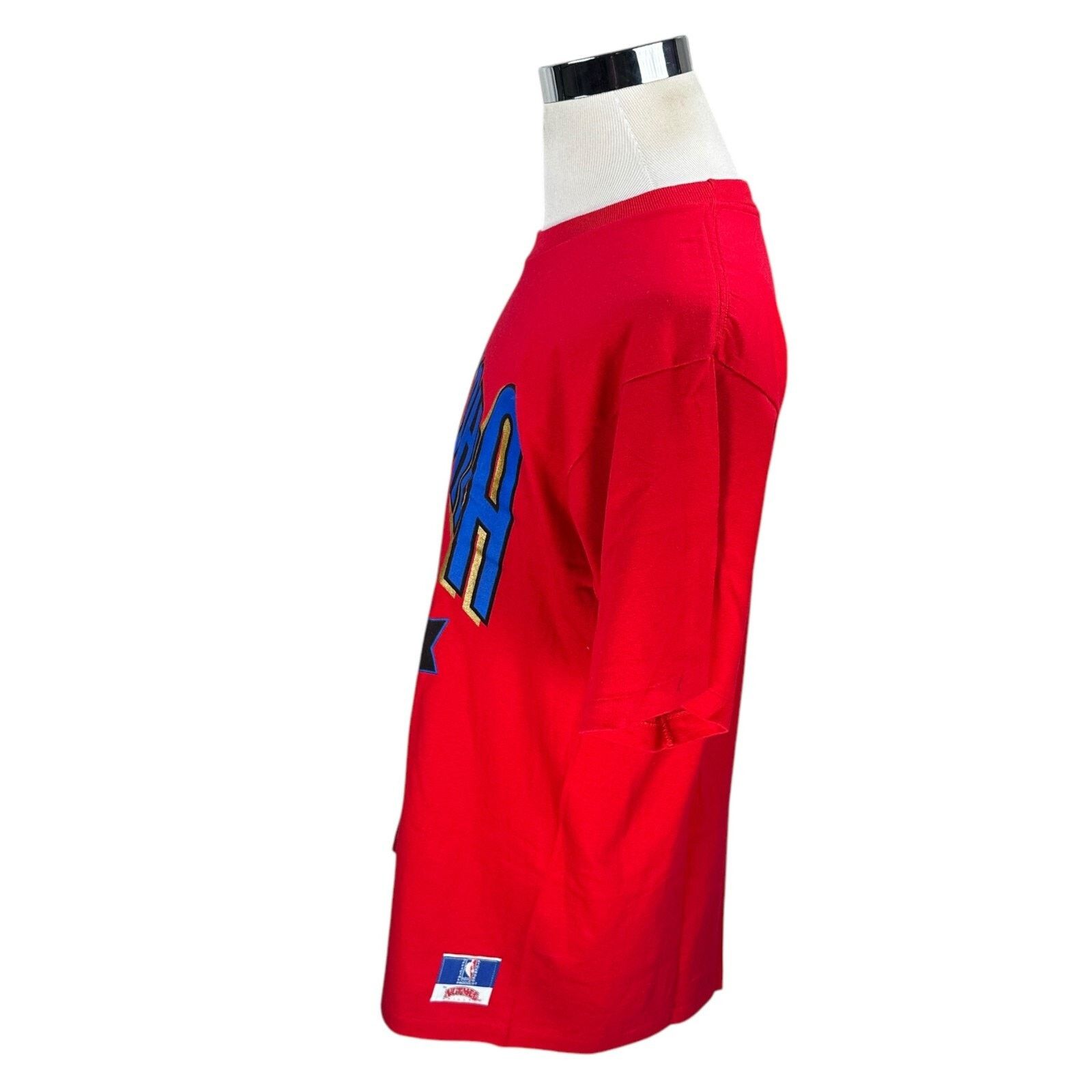 Nutmeg Vintage Nutmeg Mills Philadelphia 76ers T-Shirt Men’s L Red Size US L / EU 52-54 / 3 - 3 Thumbnail