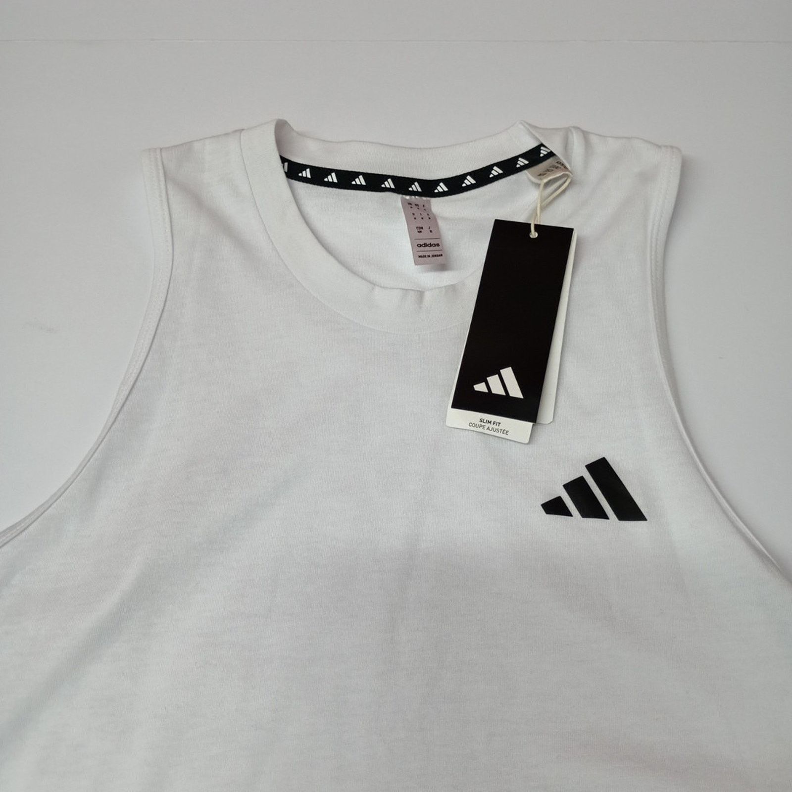 Adidas Adidas Men's Aeroready Logo Tank Top Size M Slim Fit IC6947 Size US M / EU 48-50 / 2 - 2 Thumbnail