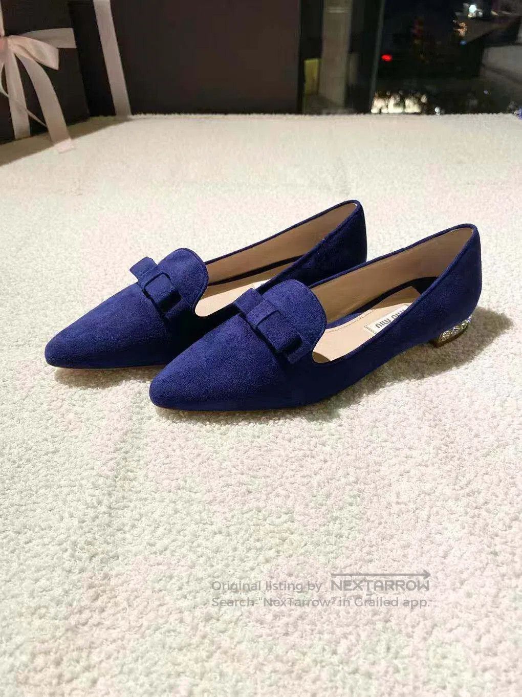 Miu Miu Miu Miu Rhinestone flats| Size US 6 / IT 36 - 1 Thumbnail