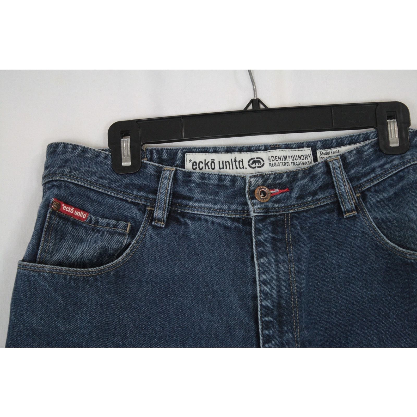 Ecko Unltd. × Vintage Vintage ECKO UNLTD Baggy Carpenter Jeans 34 Wide Leg Skater Size US 34 / EU 50 - 6 Thumbnail