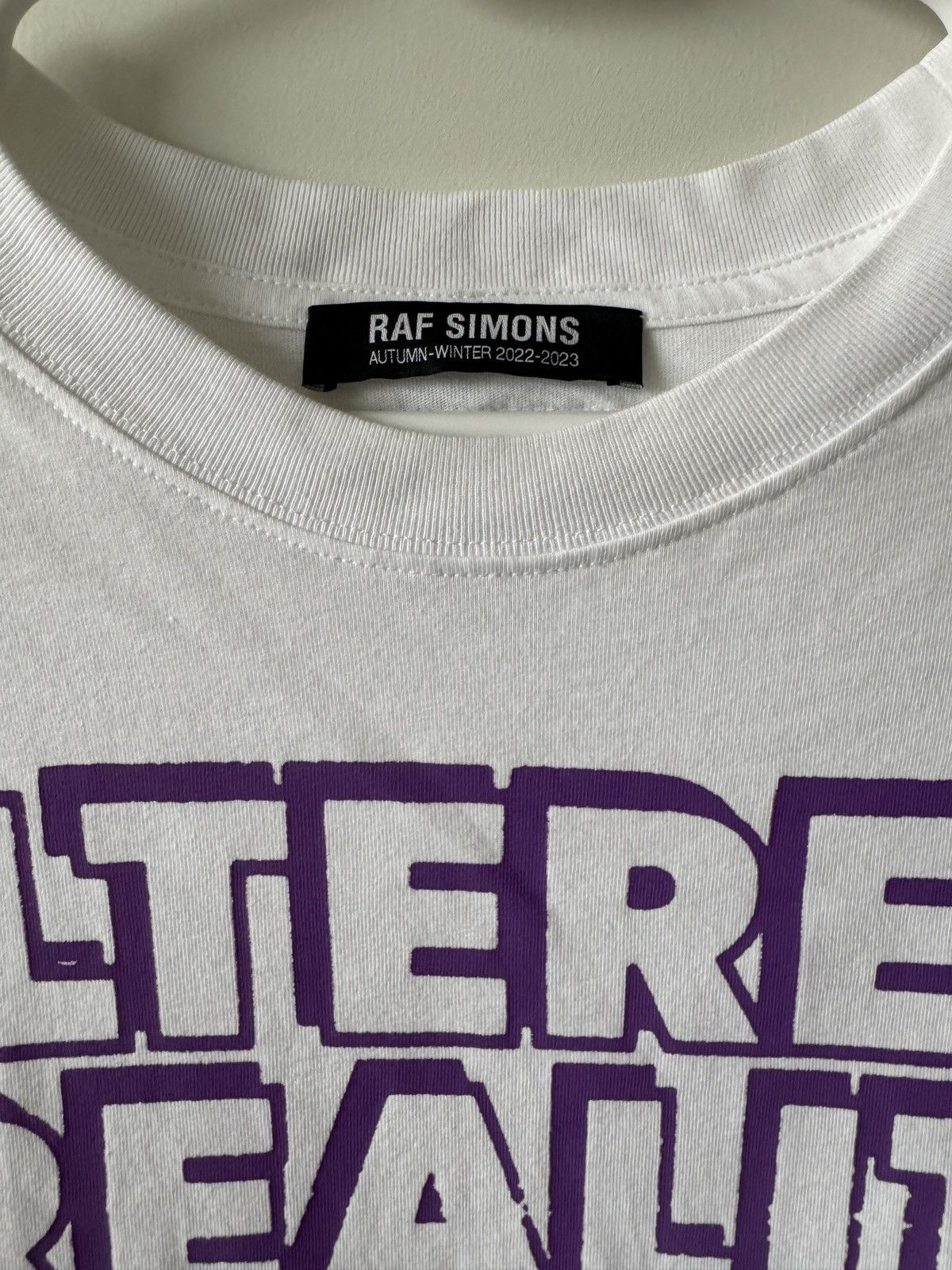 Raf Simons Raf Simons Oversized Altered Reality Graphic Tee Size US M / EU 48-50 / 2 - 2 Thumbnail