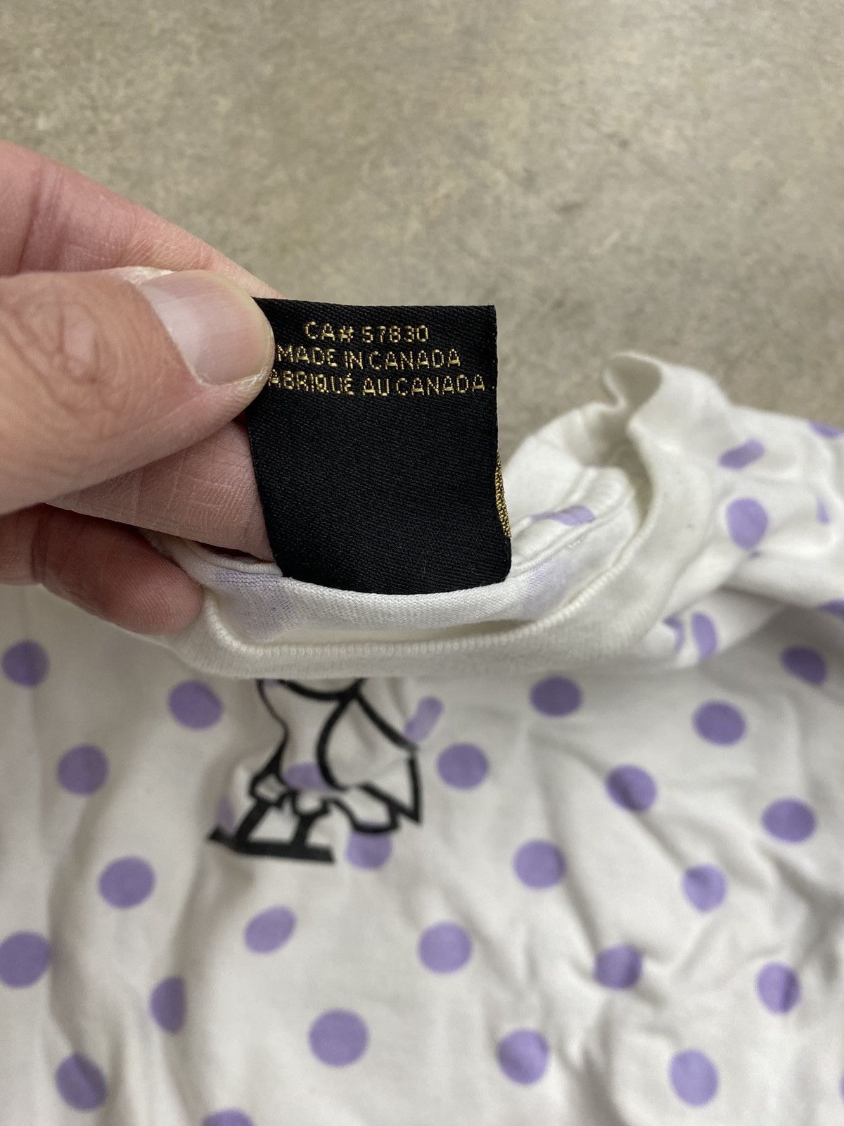 October's Very Own OVO Owl Polka Dot Long Sleeve Size US L / EU 52-54 / 3 - 4 Thumbnail