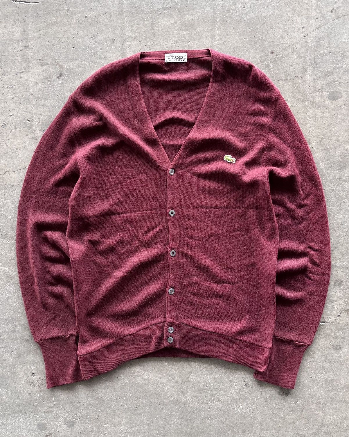 Lacoste 1970s Izod Lacoste Knitted Size US XL / EU 56 / 4 - 1 Thumbnail