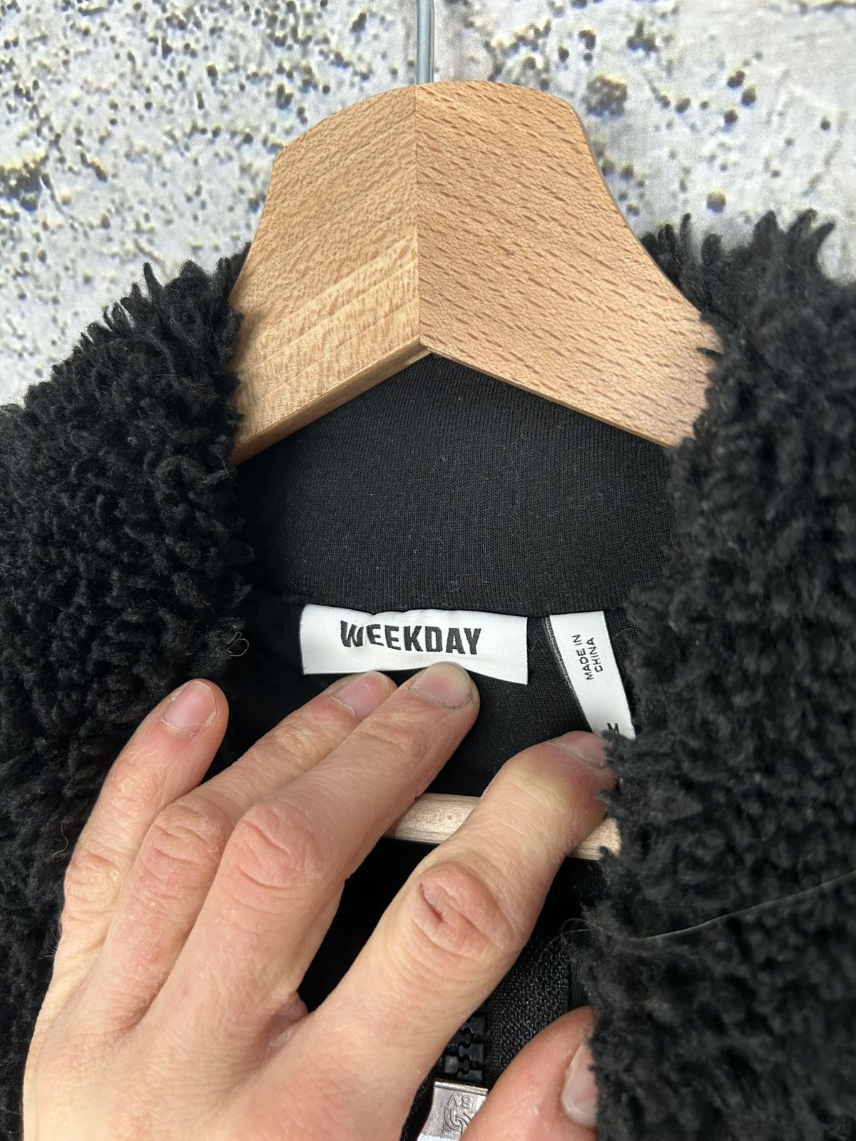 Weekday Weekday Kai Pile Jacket Fluffy Streetwear Baggy Rap Skate Size US M / EU 48-50 / 2 - 5 Thumbnail