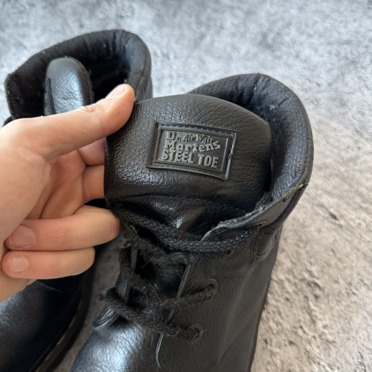 Dr. Martens Vintage Leather Dr Martens Steel Toe Boots Size US 10 / EU 43 - 7 Thumbnail