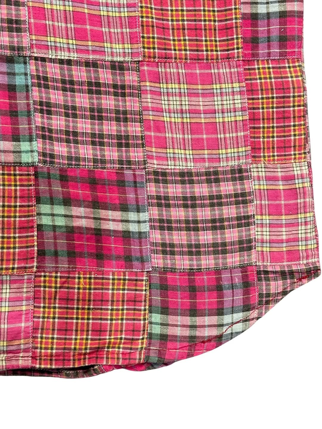 Japanese Brand Hr market blue blue japan Madras patchwork pattern Size US M / EU 48-50 / 2 - 4 Thumbnail