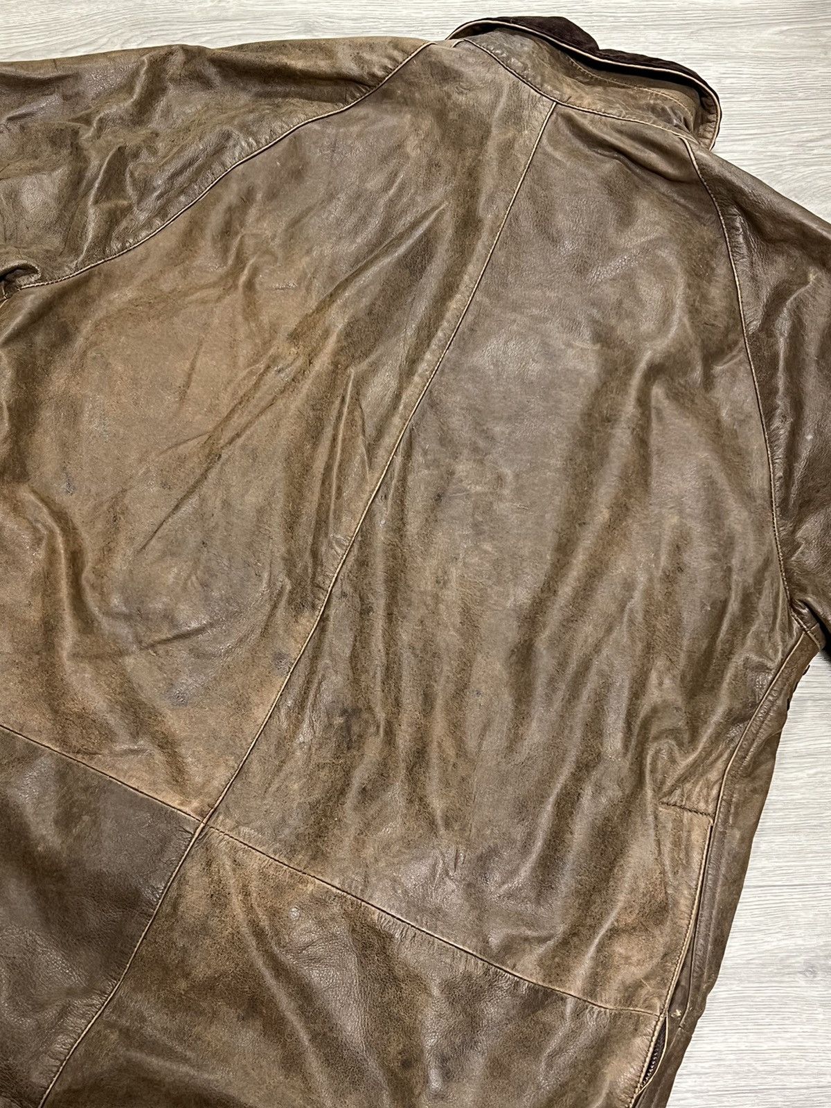 Barbour Barbour vintage leather jacket Size US XL / EU 56 / 4 - 12 Thumbnail