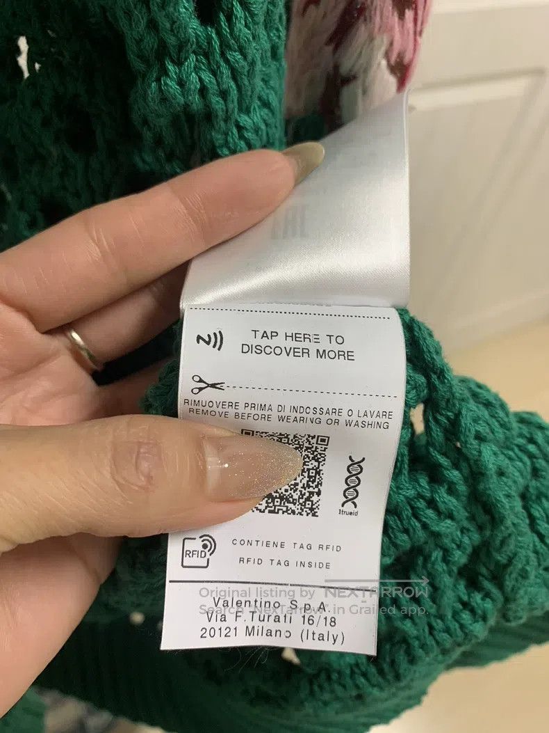 Valentino Valentino Flower embroidered sweater coat Size XS / US 0-2 / IT 36-38 - 7 Thumbnail