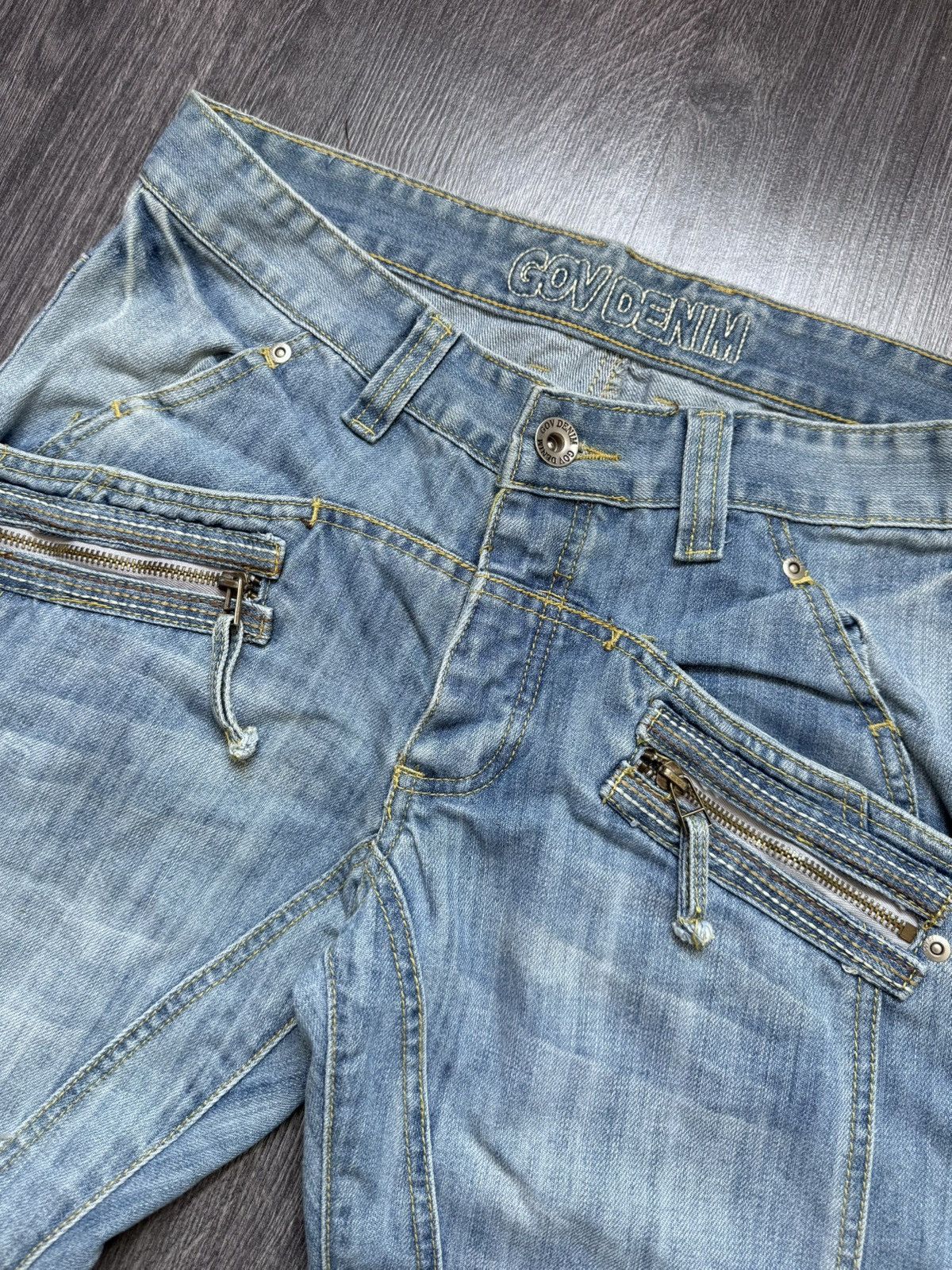 G-Star × Japanese Brand × Vintage Y2K Vintage Japanese Avantgarde if6was9 style denim pants Size US 33 - 5 Thumbnail