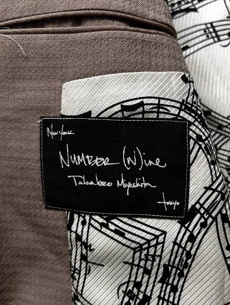 Number (N)ine Number (N)ine 2007 “Music Note” Era Notch Lapel Blazer Size US L / EU 52-54 / 3 - 6 Thumbnail